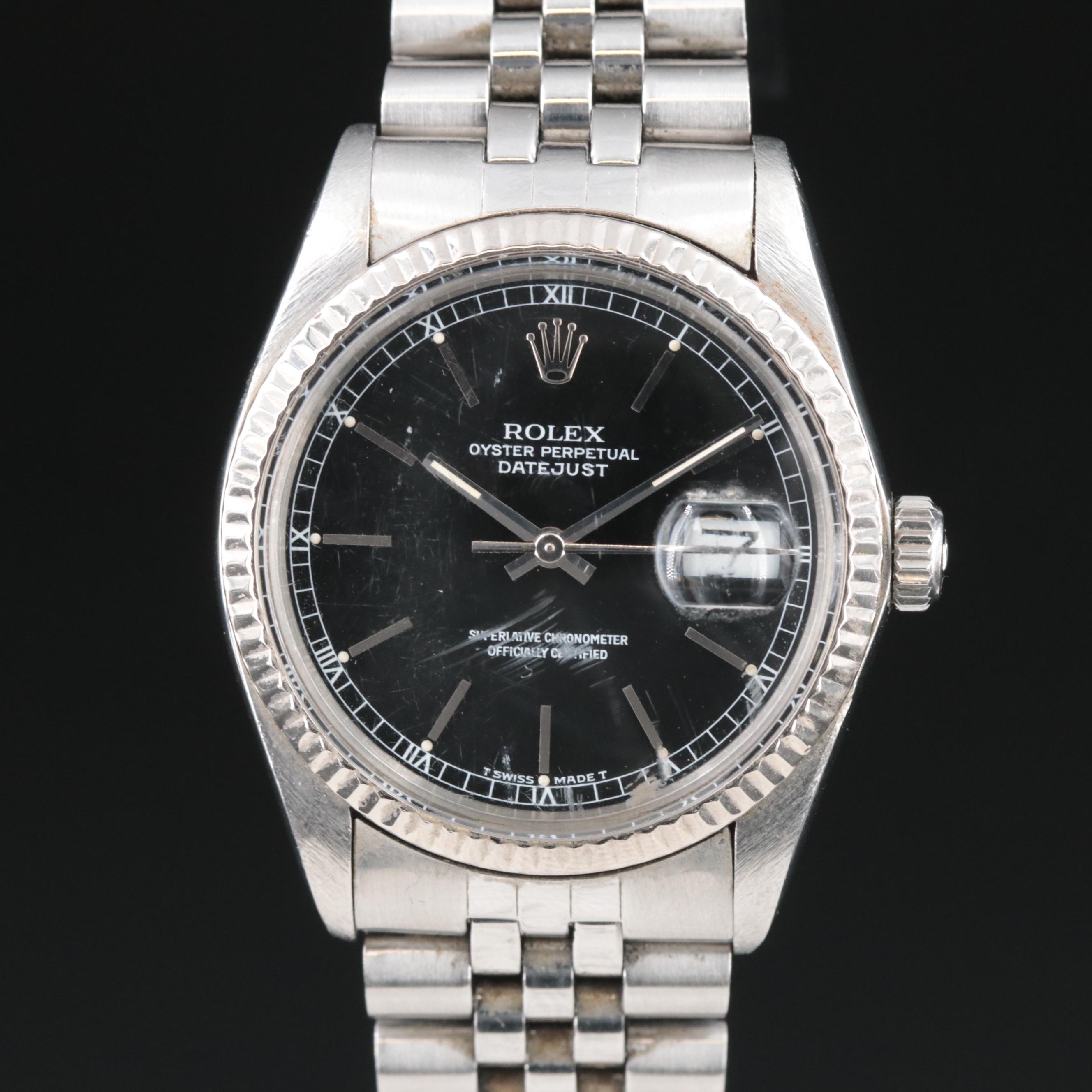 1985 Rolex Oyster Perpetual Datejust Watch