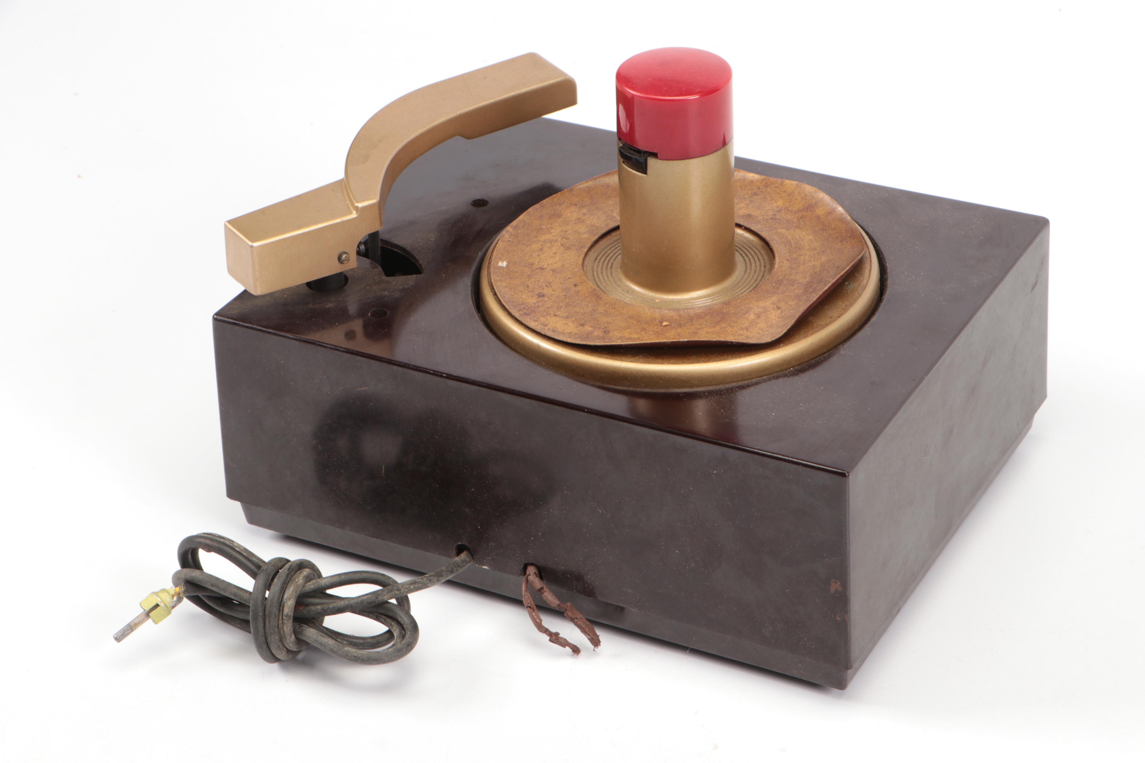 RCA Victor with Assorted Vinyl Record Singles