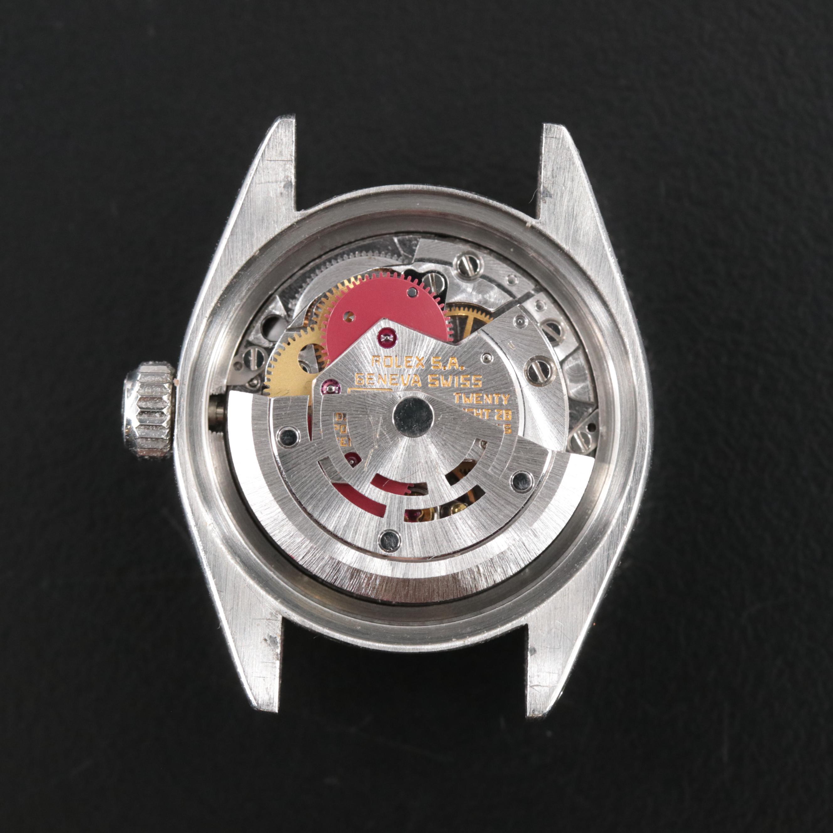 1981 Rolex Oyster Perpetual Black Dial Datejust Watch