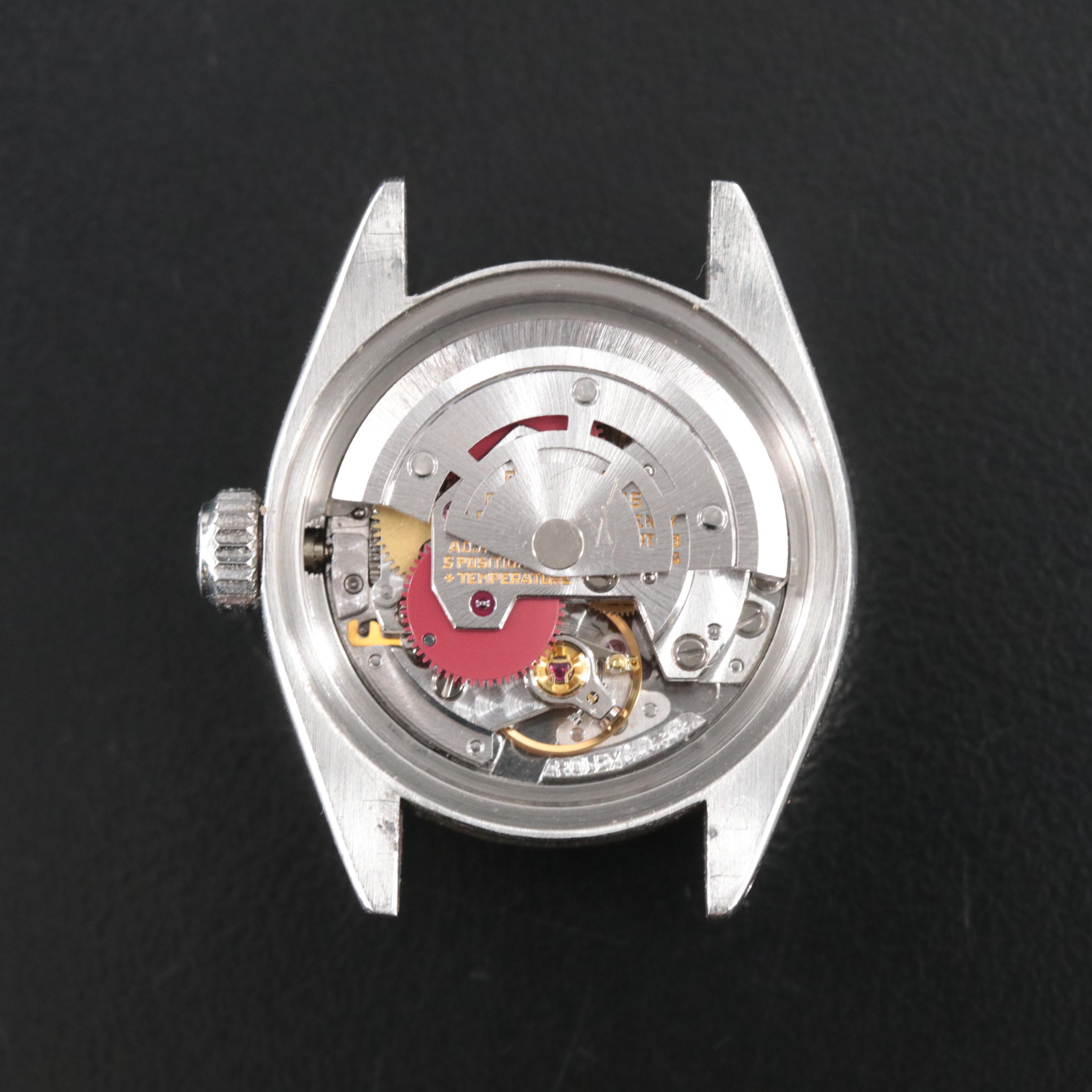 1981 Rolex Oyster Perpetual Black Dial Datejust Watch