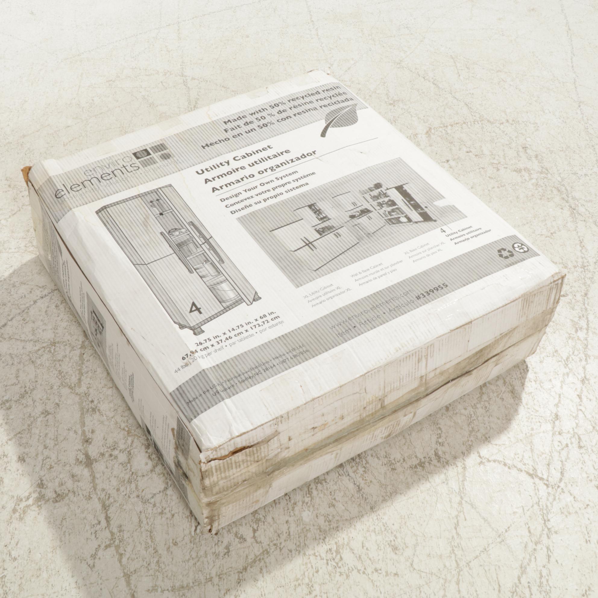 Enviro Elements Recycled Resin Utility Cabinet