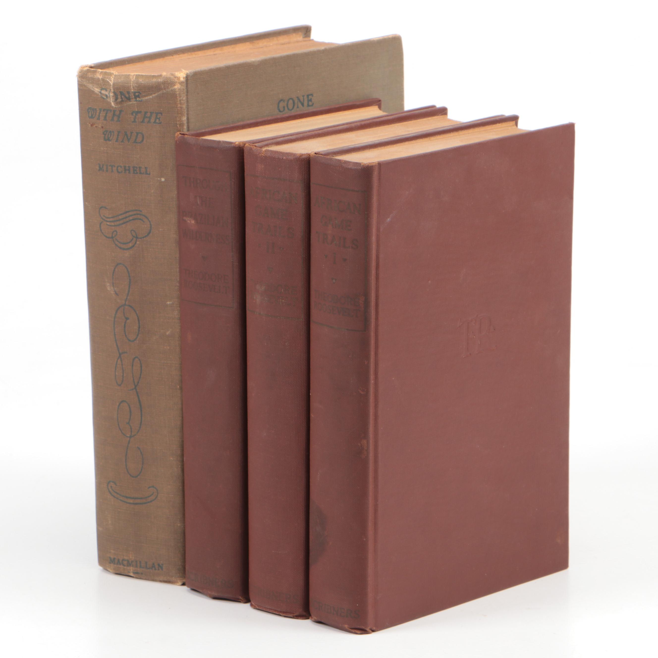 "African Game Trails" and More by Theodore Roosevelt with "Gone with the Wind"