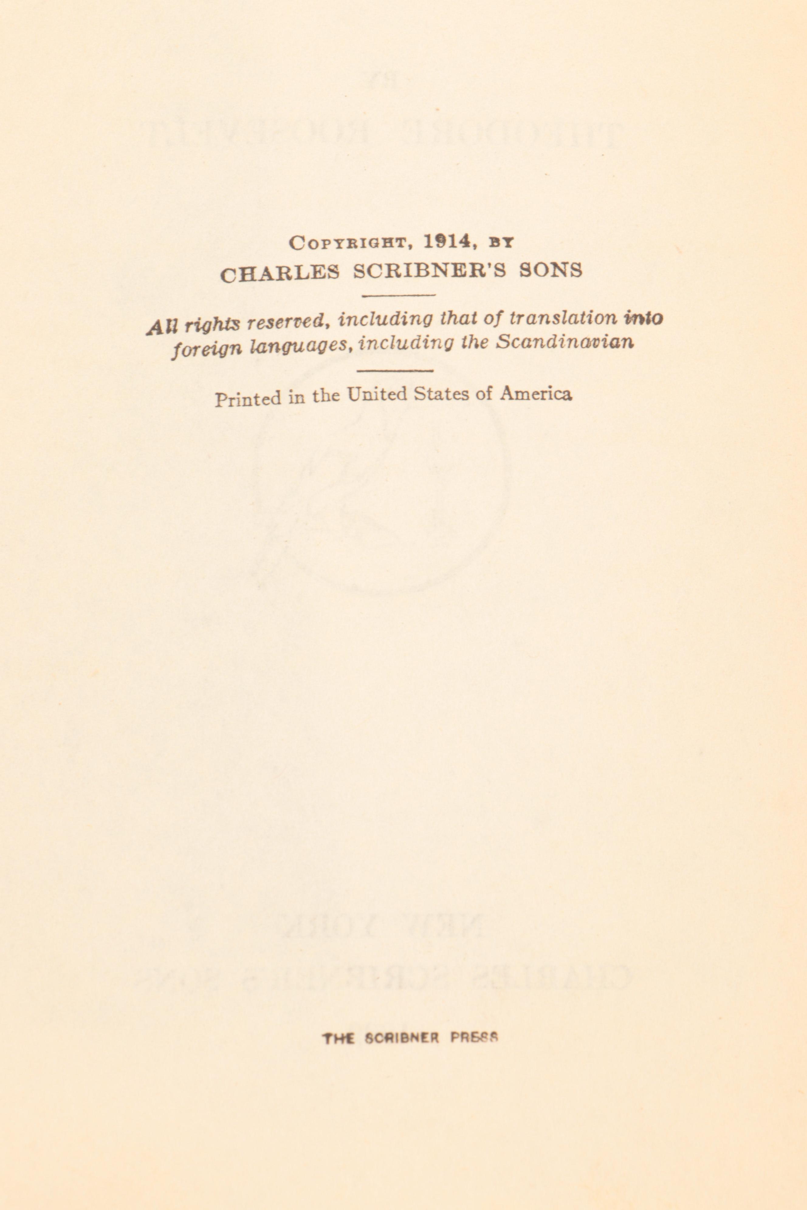 "African Game Trails" and More by Theodore Roosevelt with "Gone with the Wind"