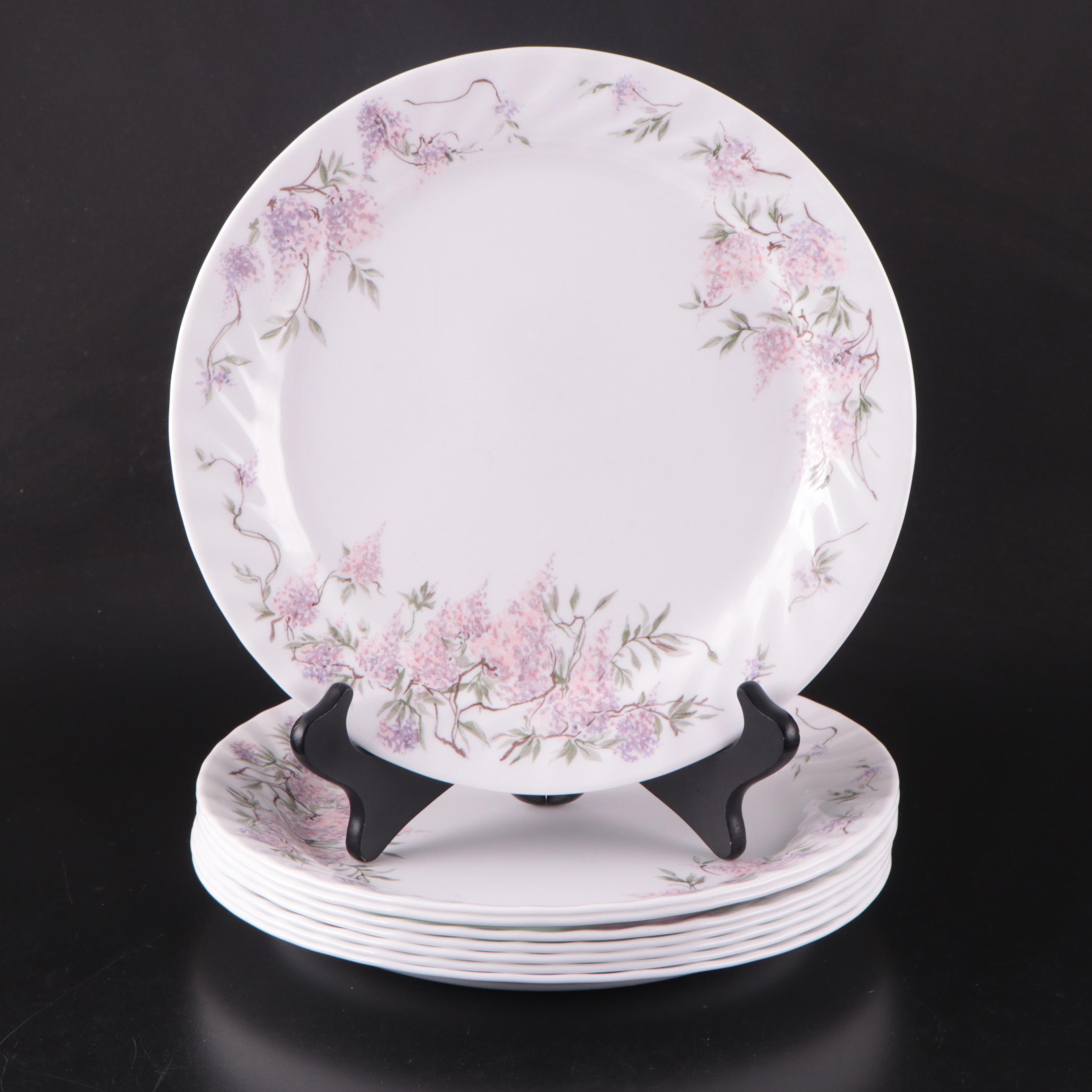 Corelle by Corning "Wisteria" Glass Dinnerware