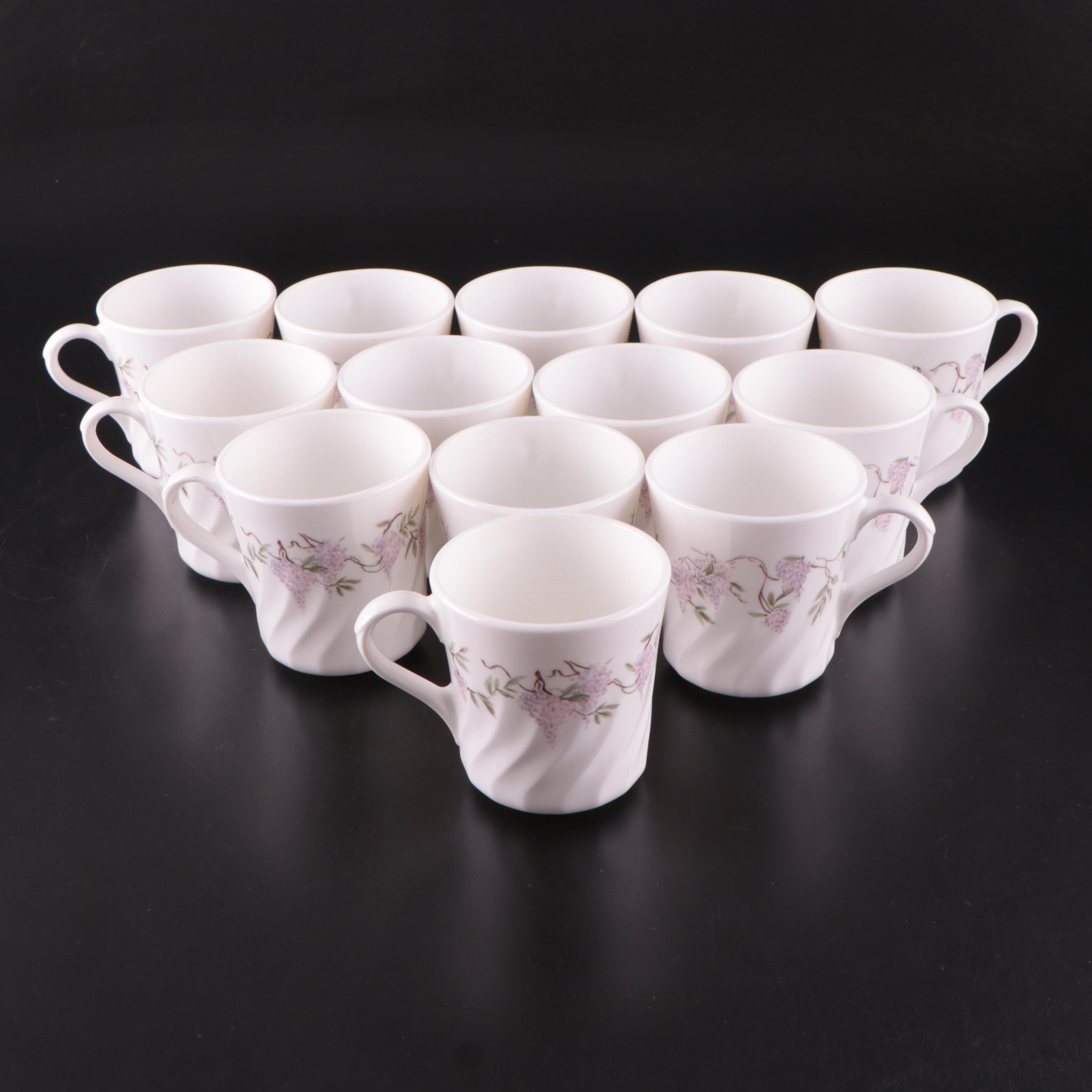 Corelle by Corning "Wisteria" Glass Dinnerware