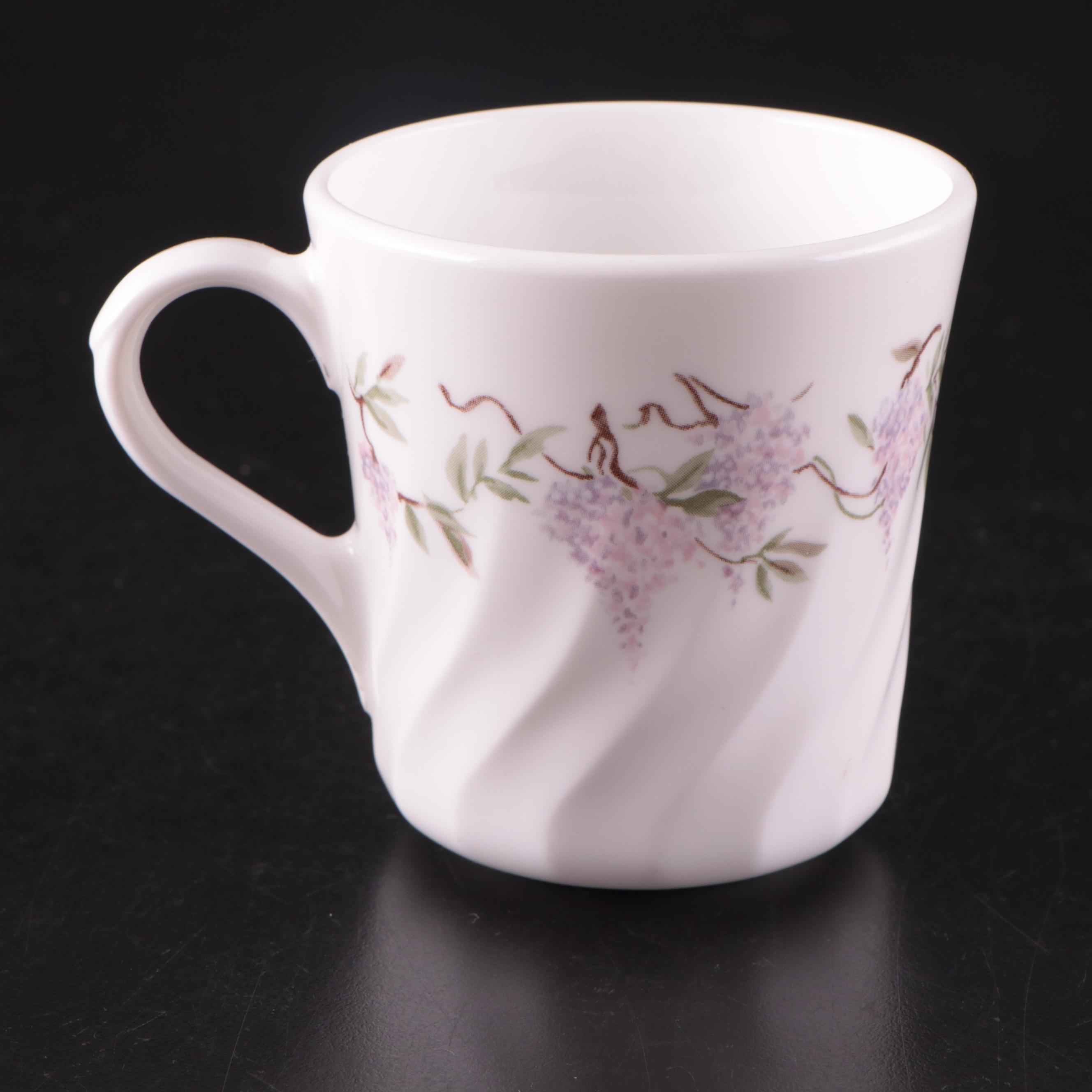 Corelle by Corning "Wisteria" Glass Dinnerware