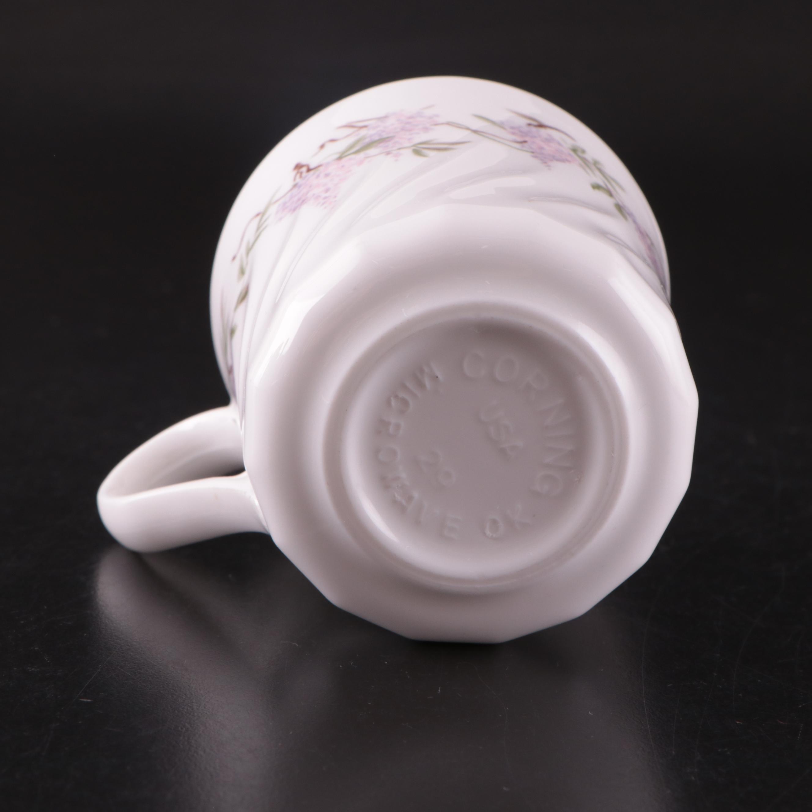 Corelle by Corning "Wisteria" Glass Dinnerware