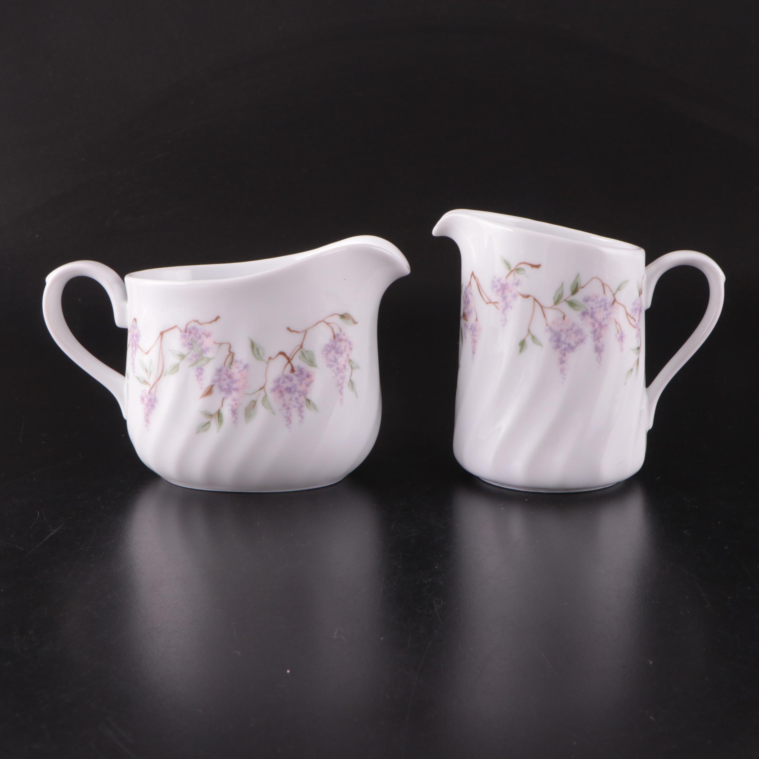 Corelle by Corning "Wisteria" Glass Dinnerware