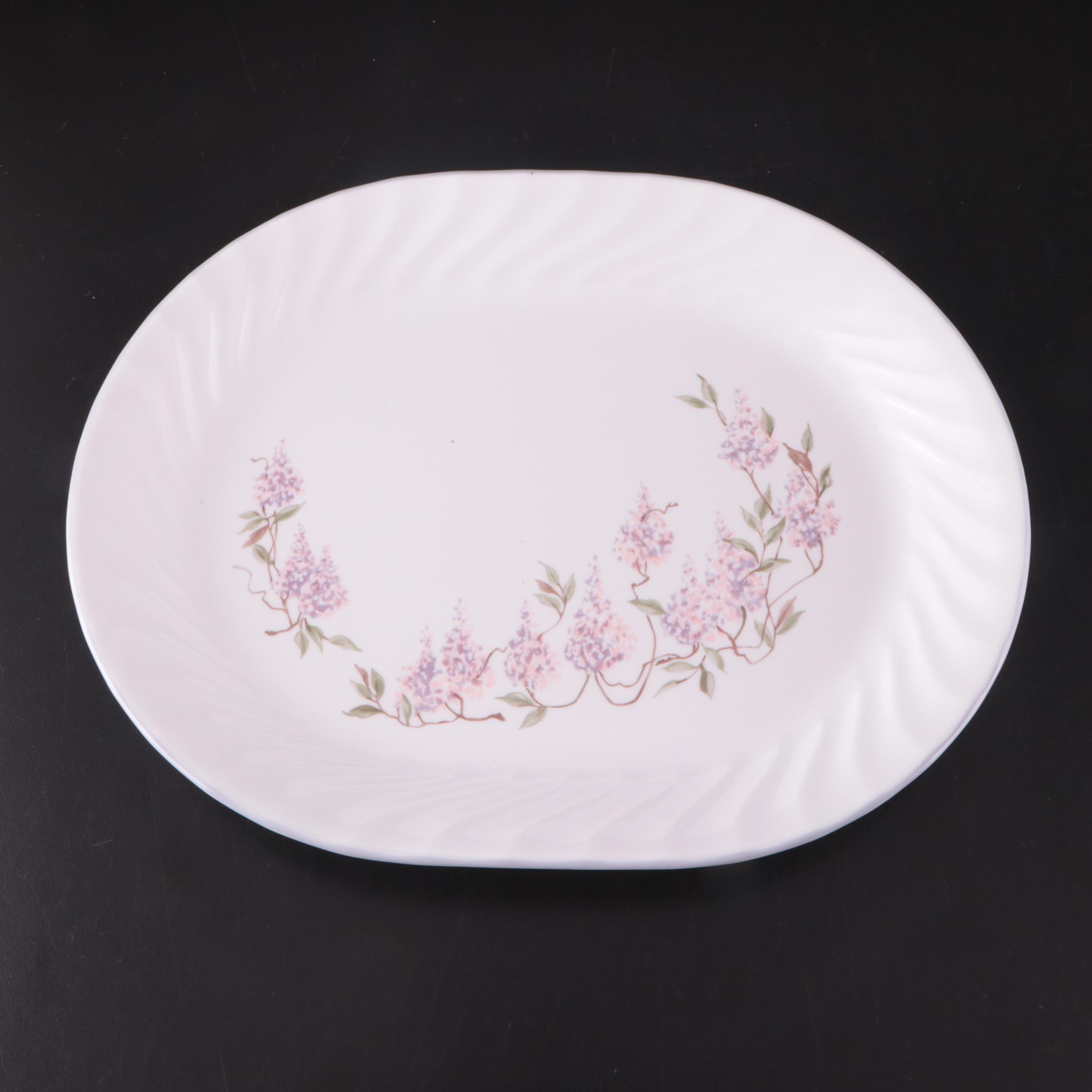 Corelle by Corning "Wisteria" Glass Dinnerware