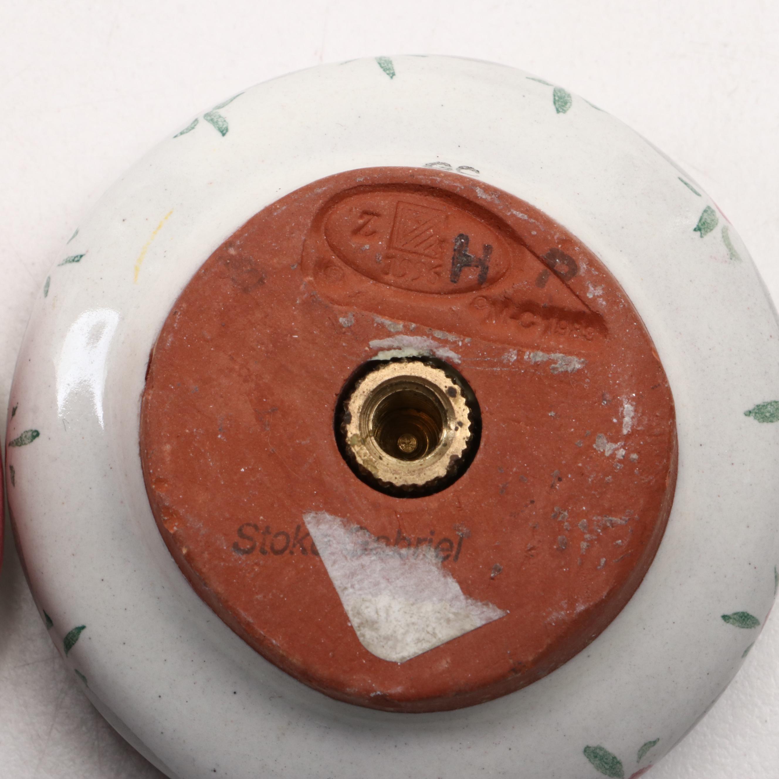 MacKenzie-Childs Hand-Painted Figural Fish and More Ceramic Cabinet Knobs