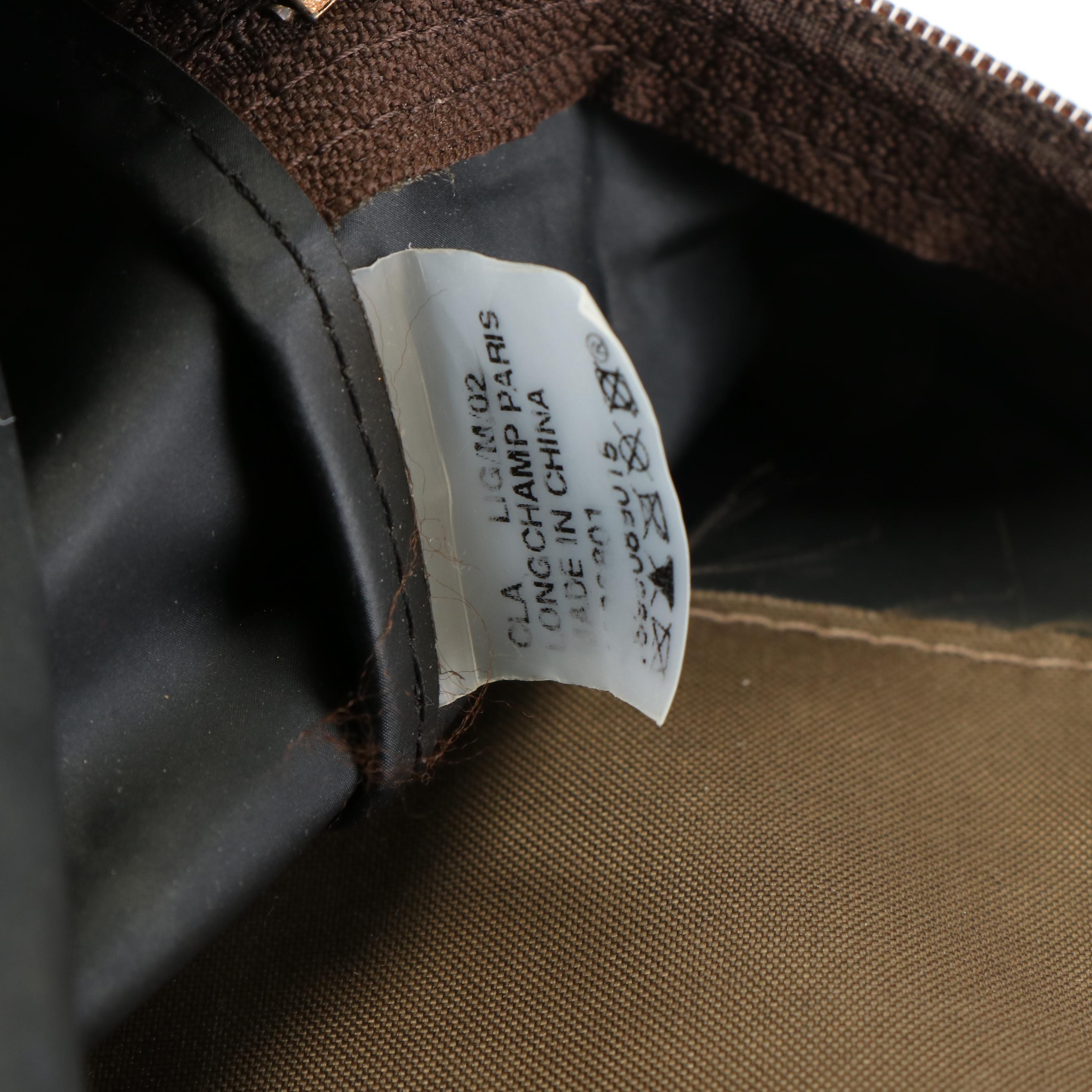 Longchamp  Le Pliage Khaki Green Nylon Fold-able Backpack