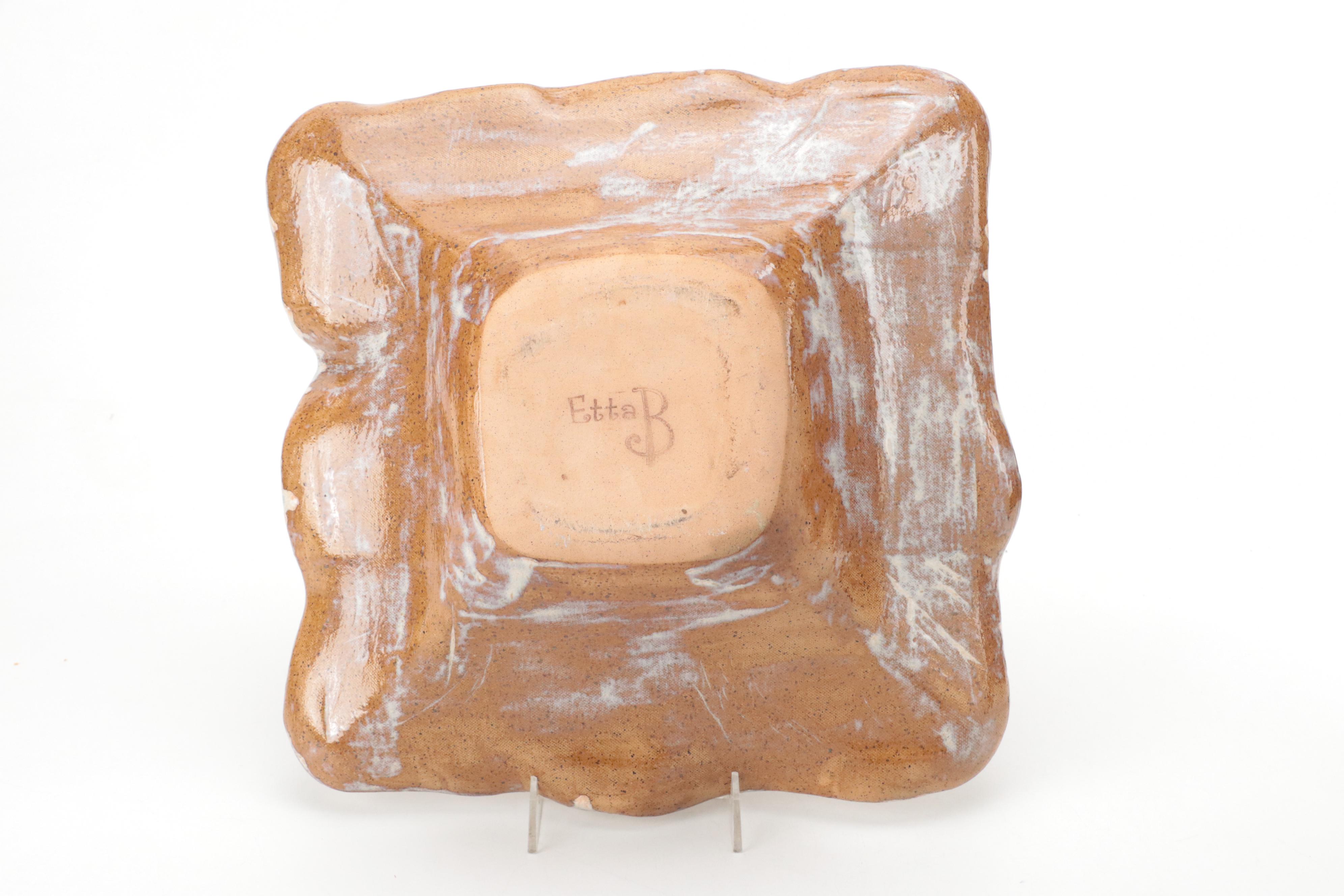 Etta B Hand Built Ceramic Bowl with Wheel Thrown Bowl and Global Views Platter