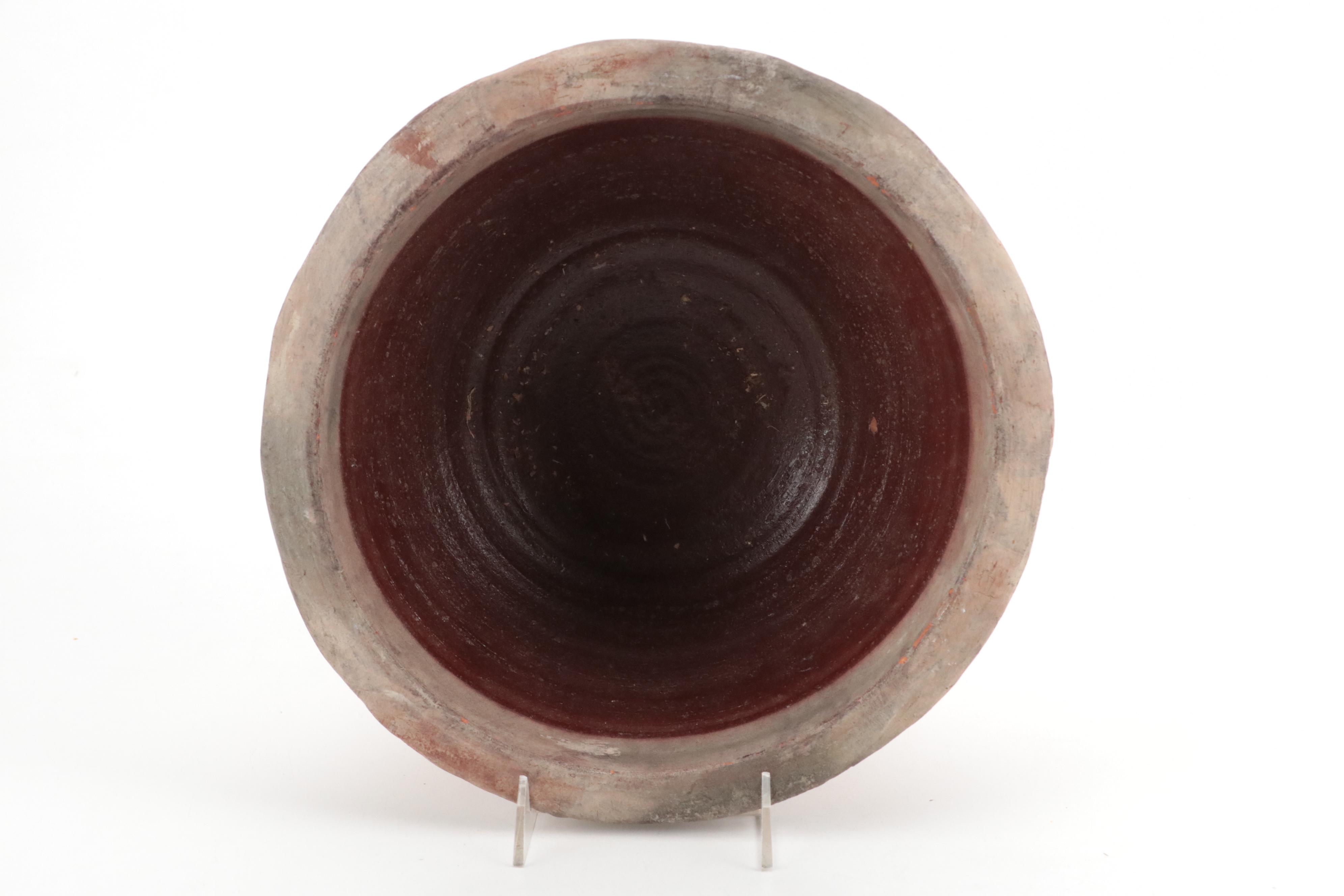 Etta B Hand Built Ceramic Bowl with Wheel Thrown Bowl and Global Views Platter