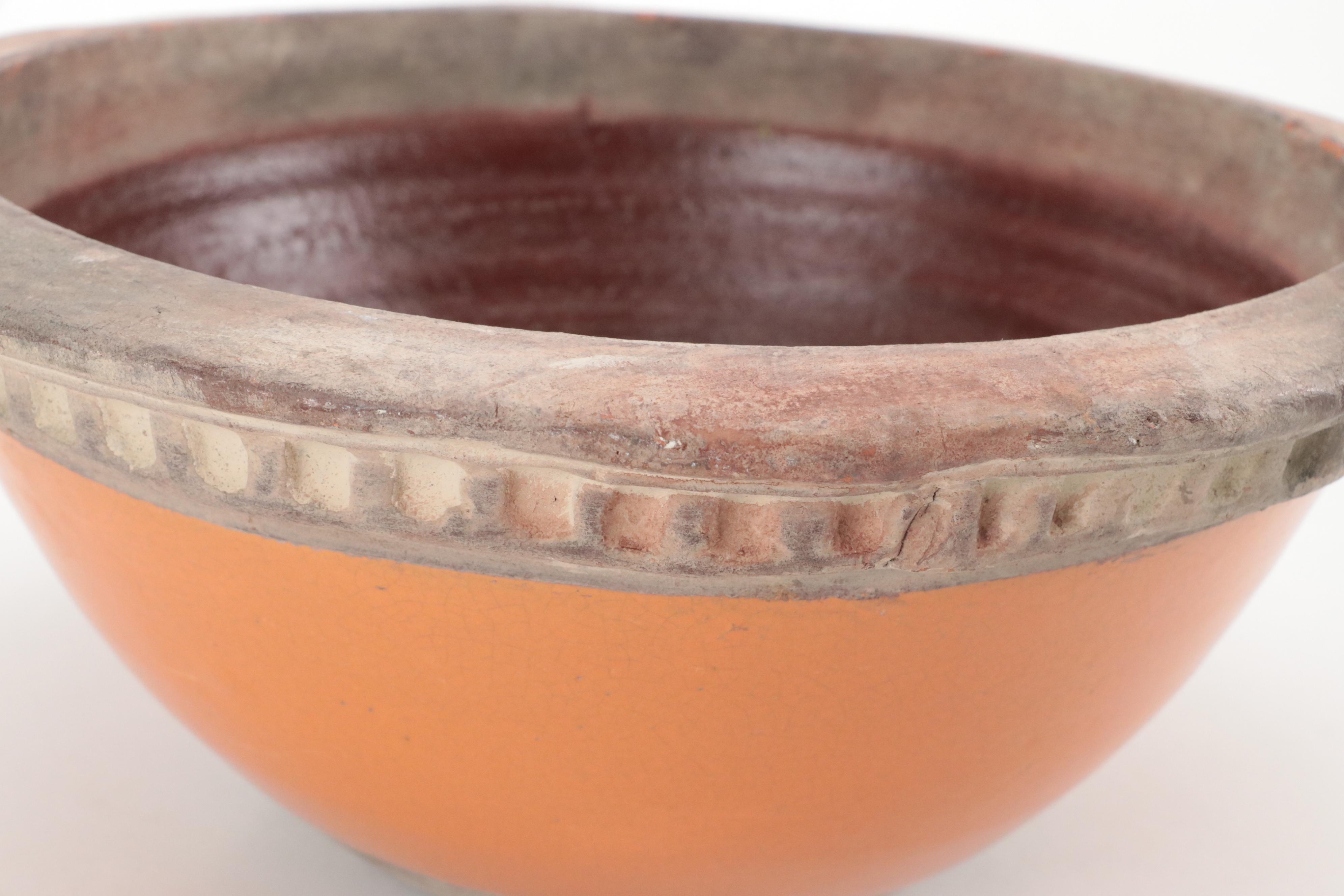 Etta B Hand Built Ceramic Bowl with Wheel Thrown Bowl and Global Views Platter