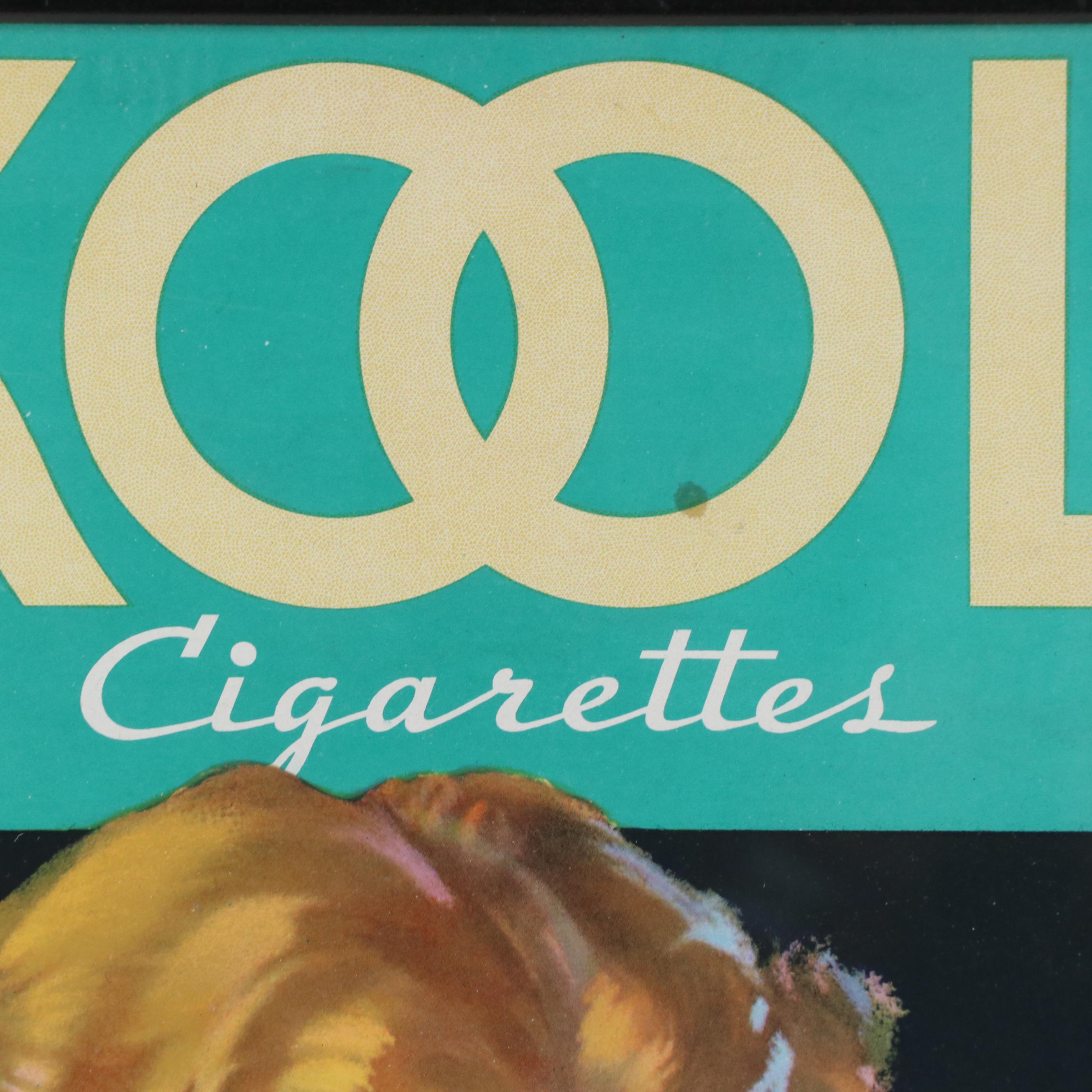 Kool Cigarettes Advertisement, Mid-20th Century