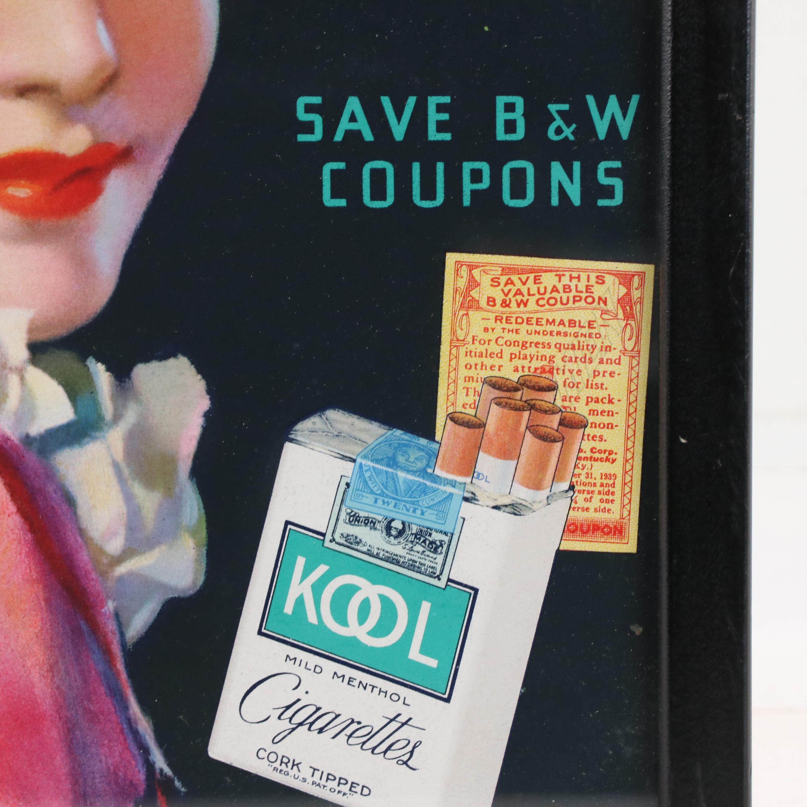 Kool Cigarettes Advertisement, Mid-20th Century