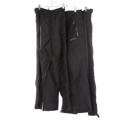 Men's Descente Snow Pants with Marmot and Campmor Rain Pants
