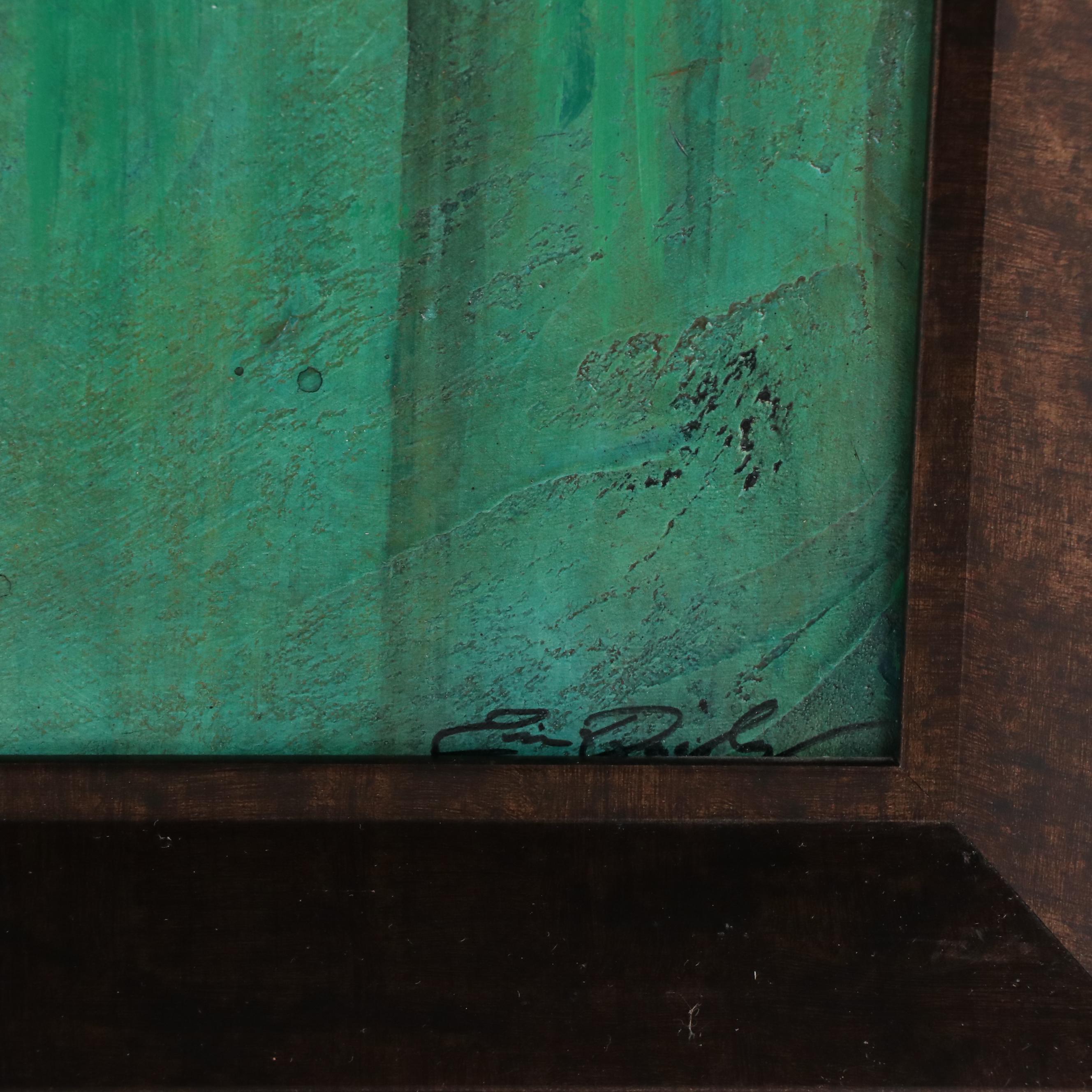 Abstract Landscape Acrylic Painting