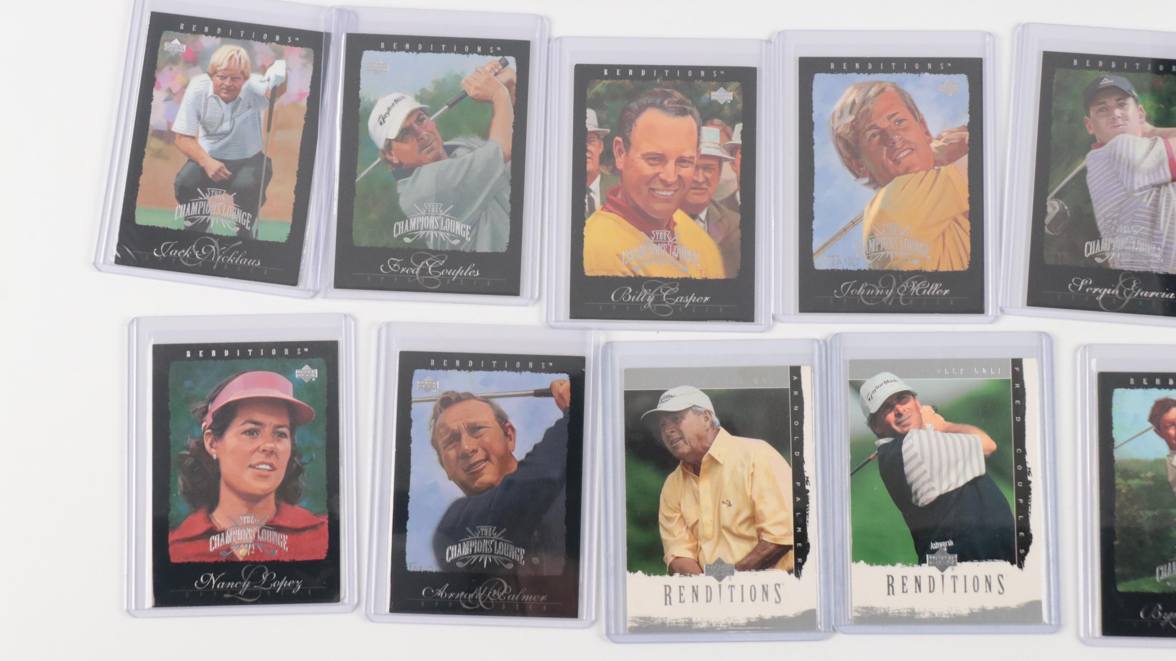 Upper Deck Golf Trading Cards Featuring Tiger Woods and More, 2000s