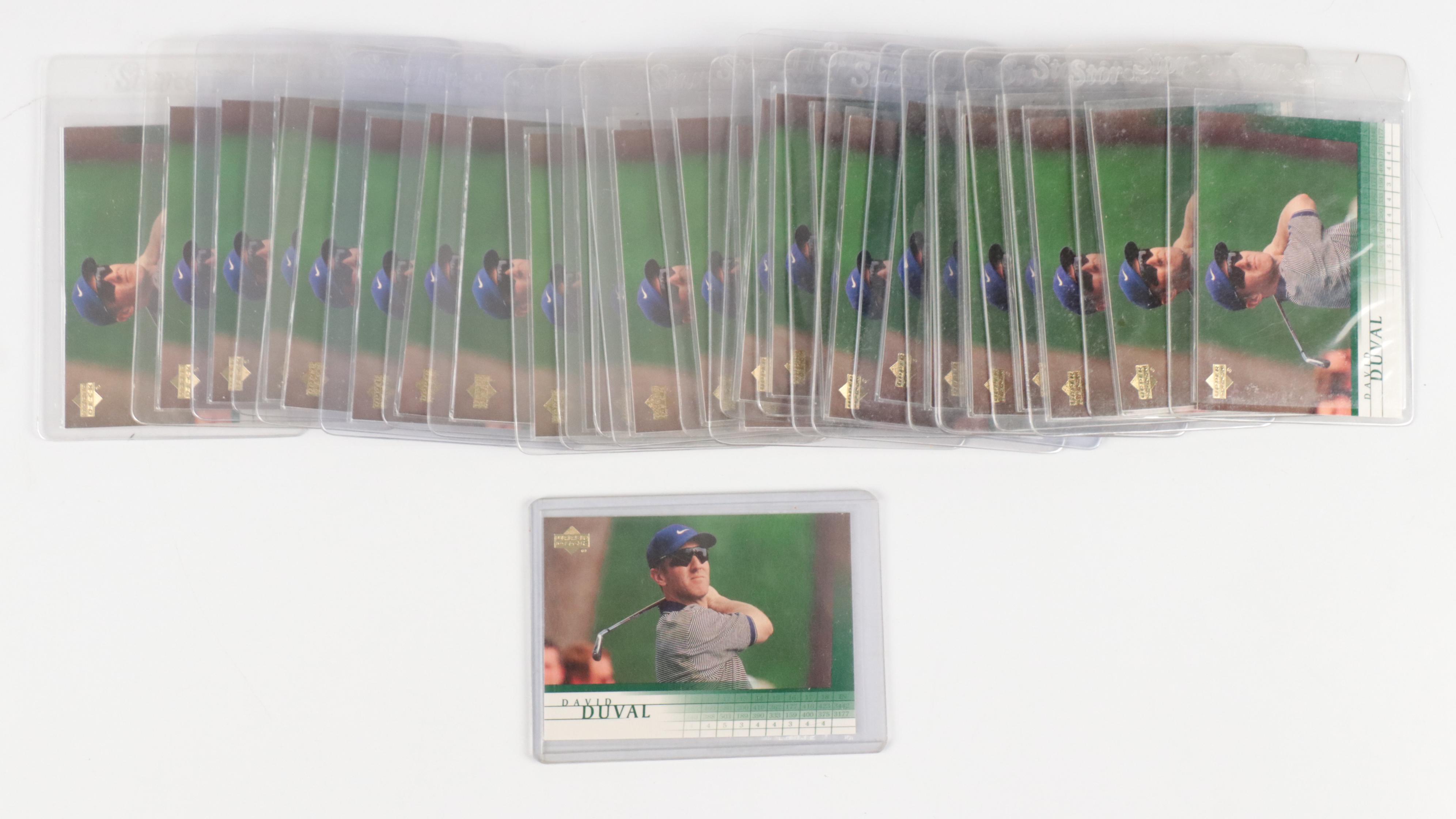 Upper Deck Golf Trading Cards Featuring Tiger Woods and More, 2000s