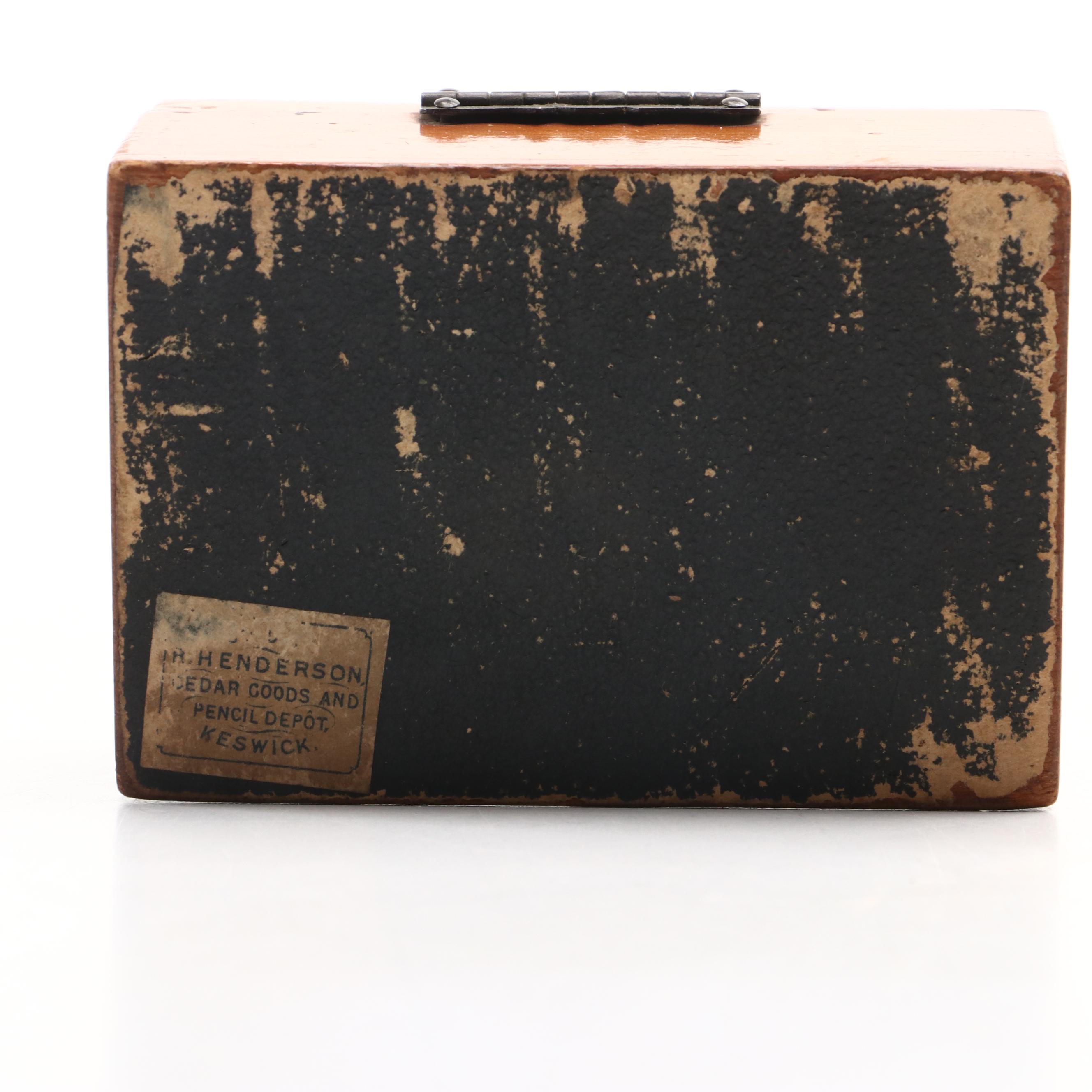 Hand-Painted Wood Boxes with Hearty Shape Wood Jewelry Box and More