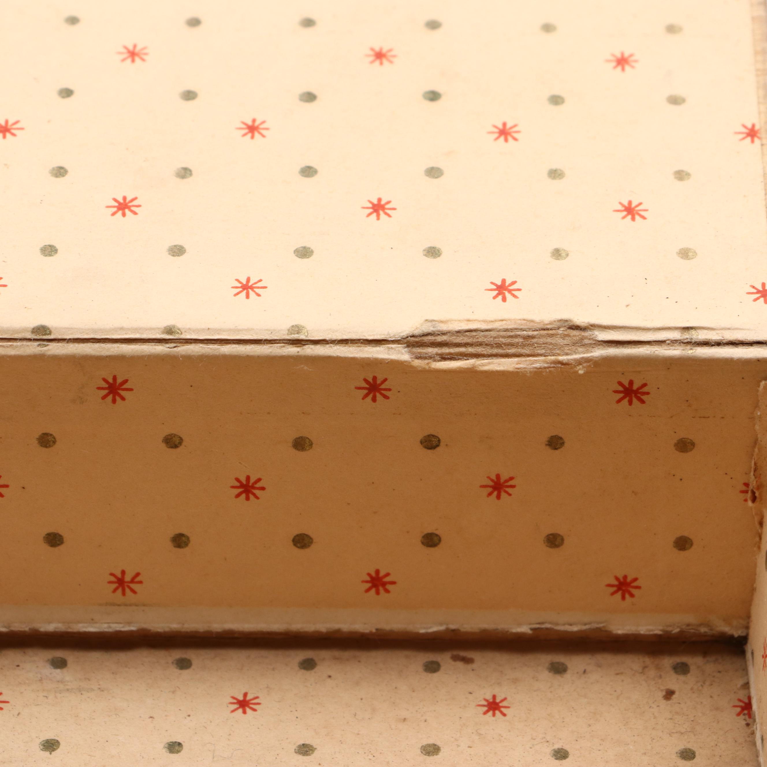 Hand-Painted Wood Boxes with Hearty Shape Wood Jewelry Box and More