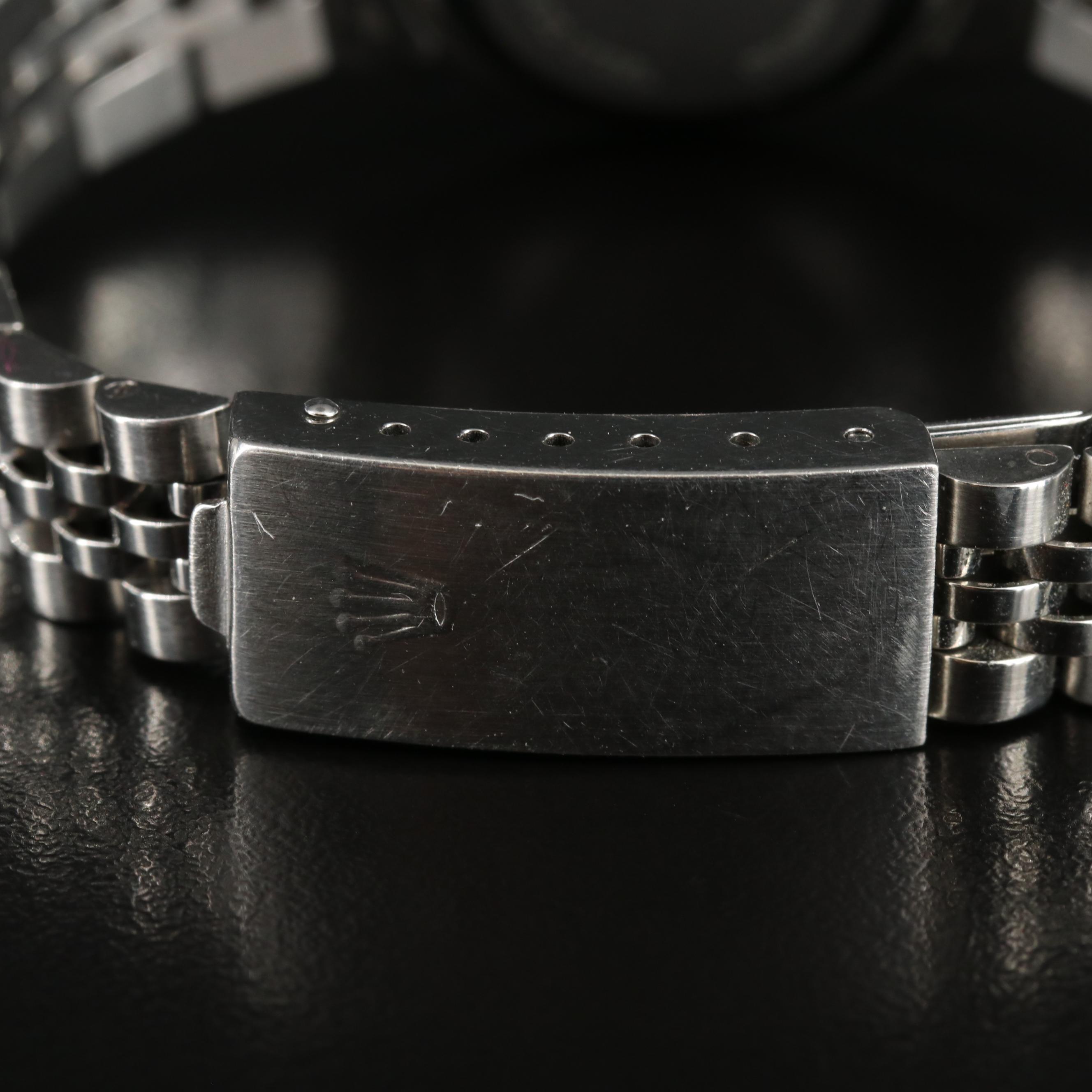 1981 Rolex Oyster Perpetual Black Dial Datejust Watch