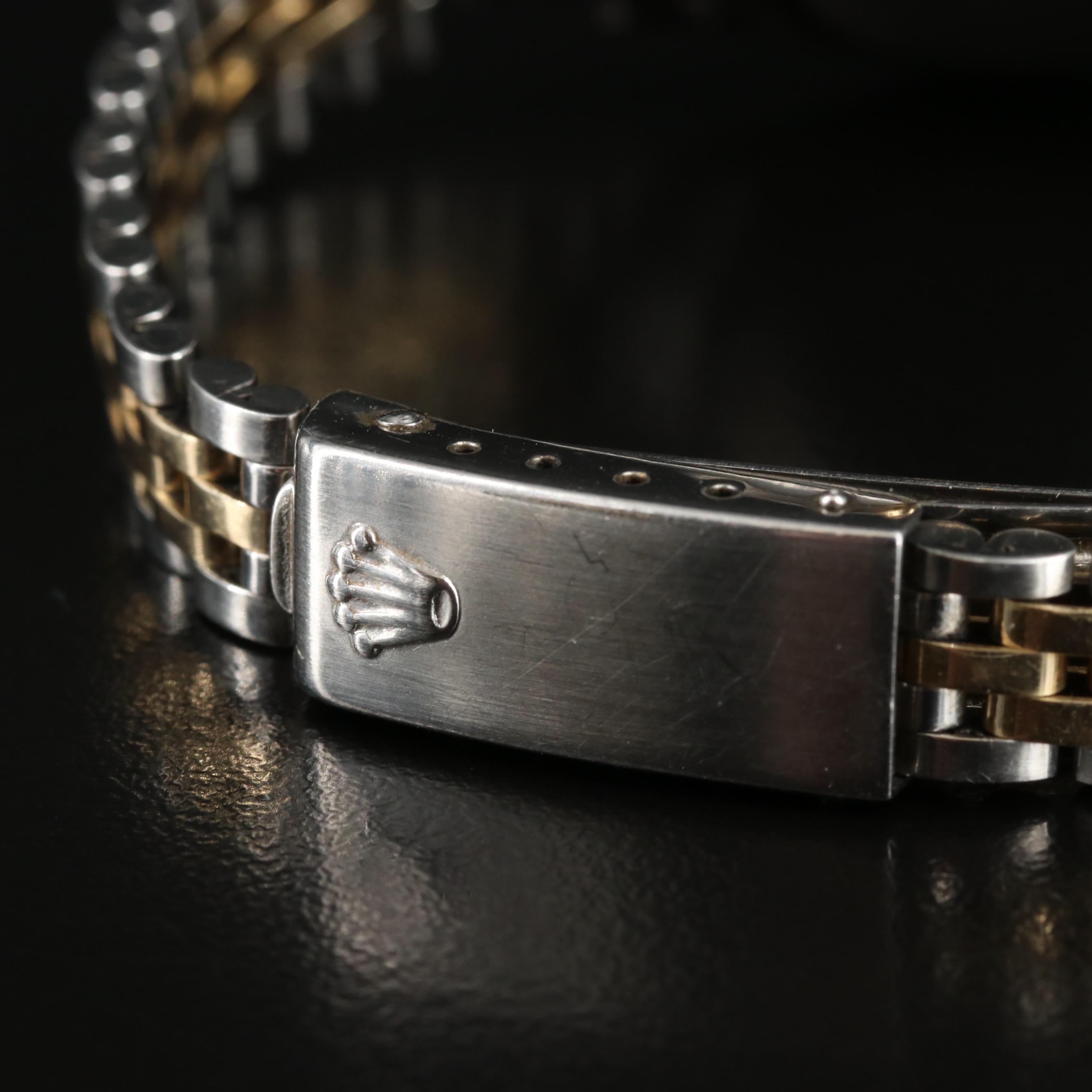 1972 Rolex Custom 1.89 CTW Diamond, Mother-of-Pearl Datejust Watch