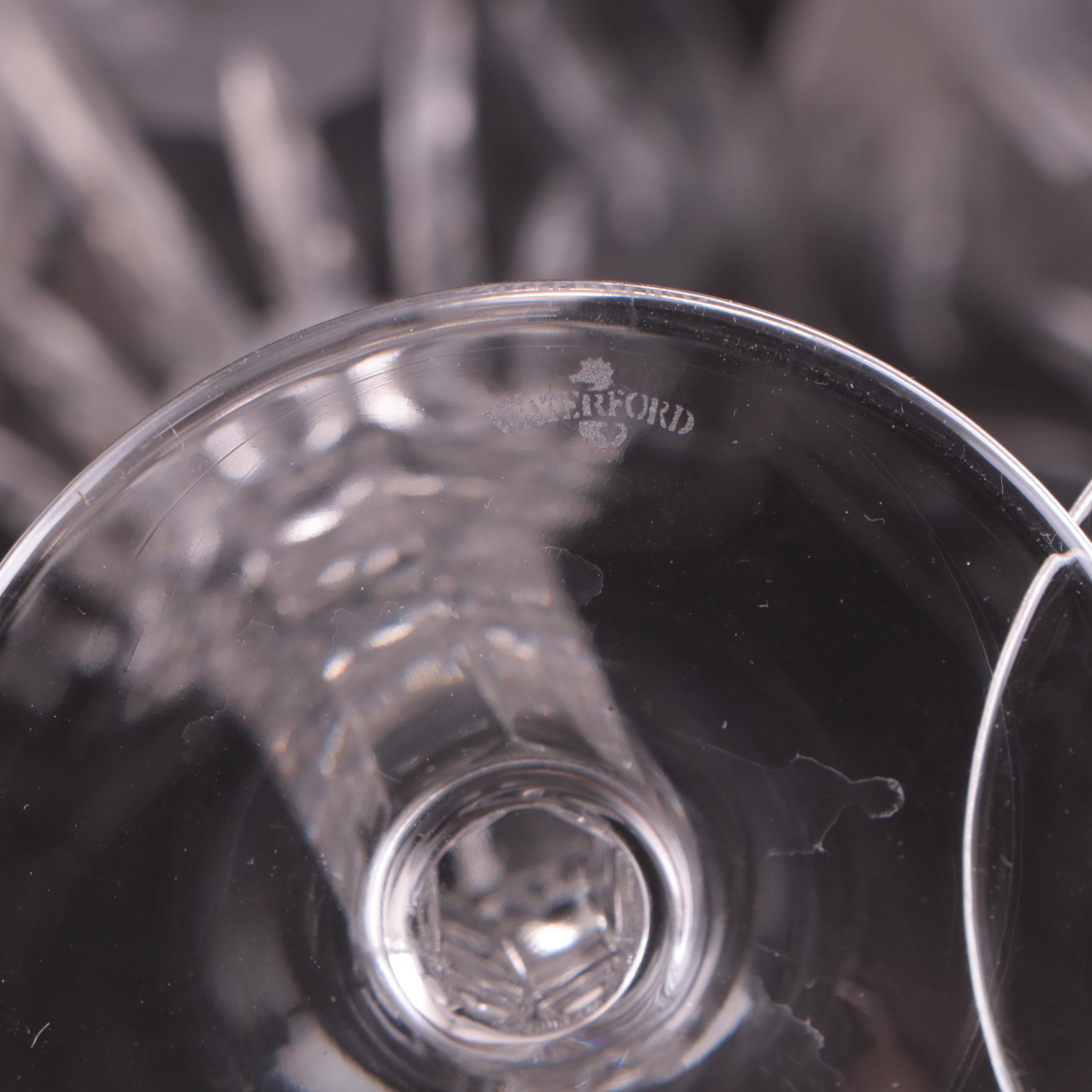 Waterford Crystal Wedding Collection Swan Motif Toasting Flutes