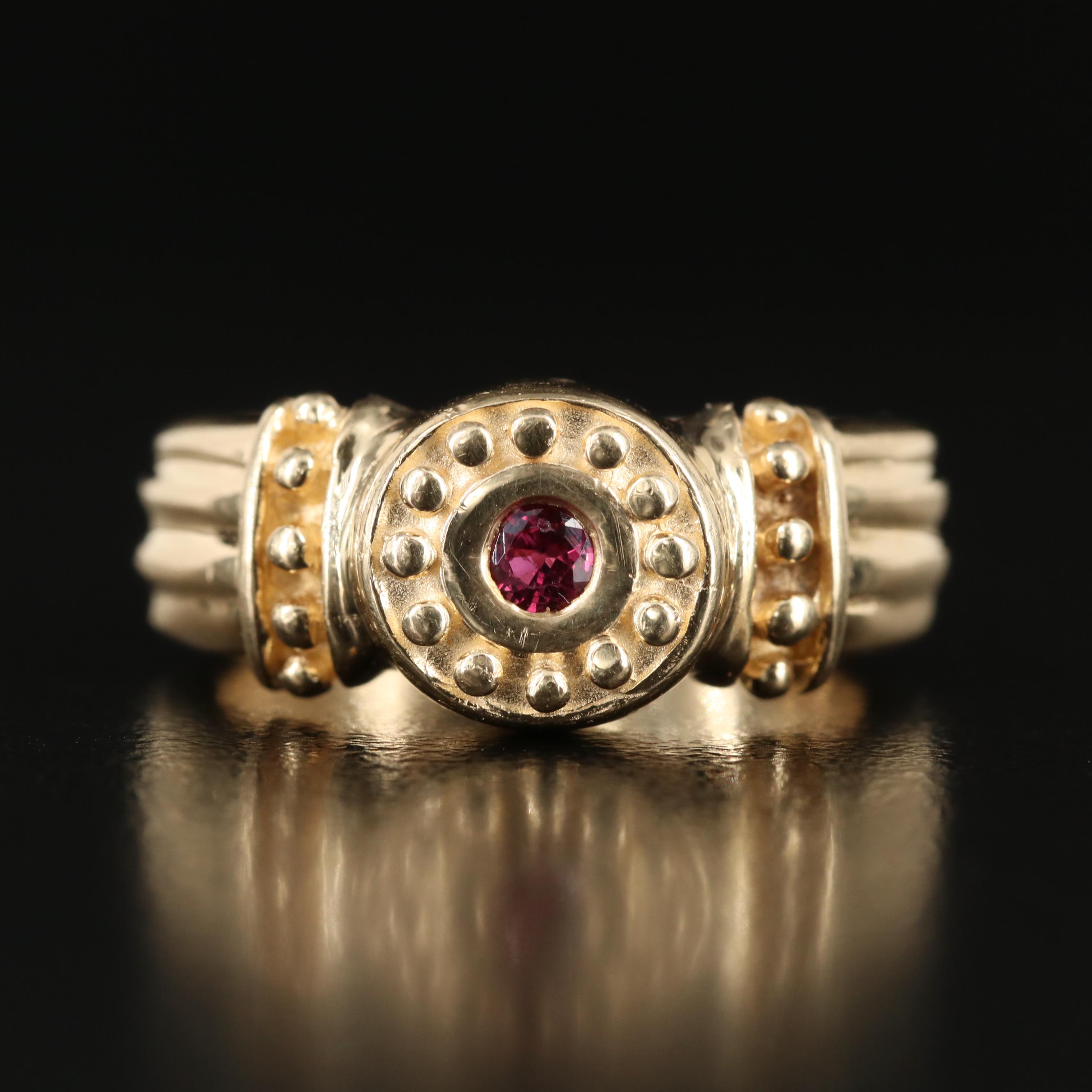 14K Ruby Ring
