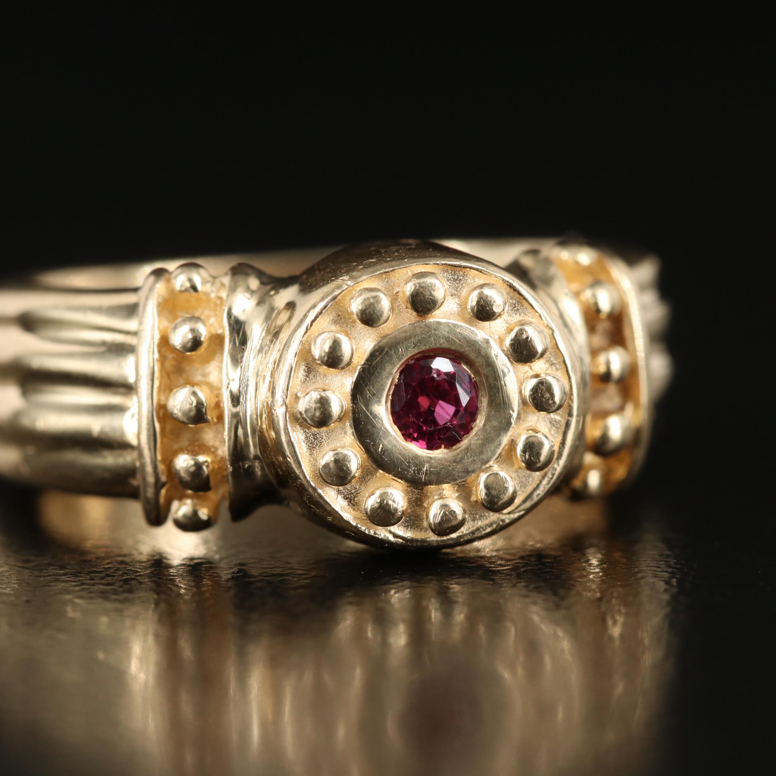 14K Ruby Ring