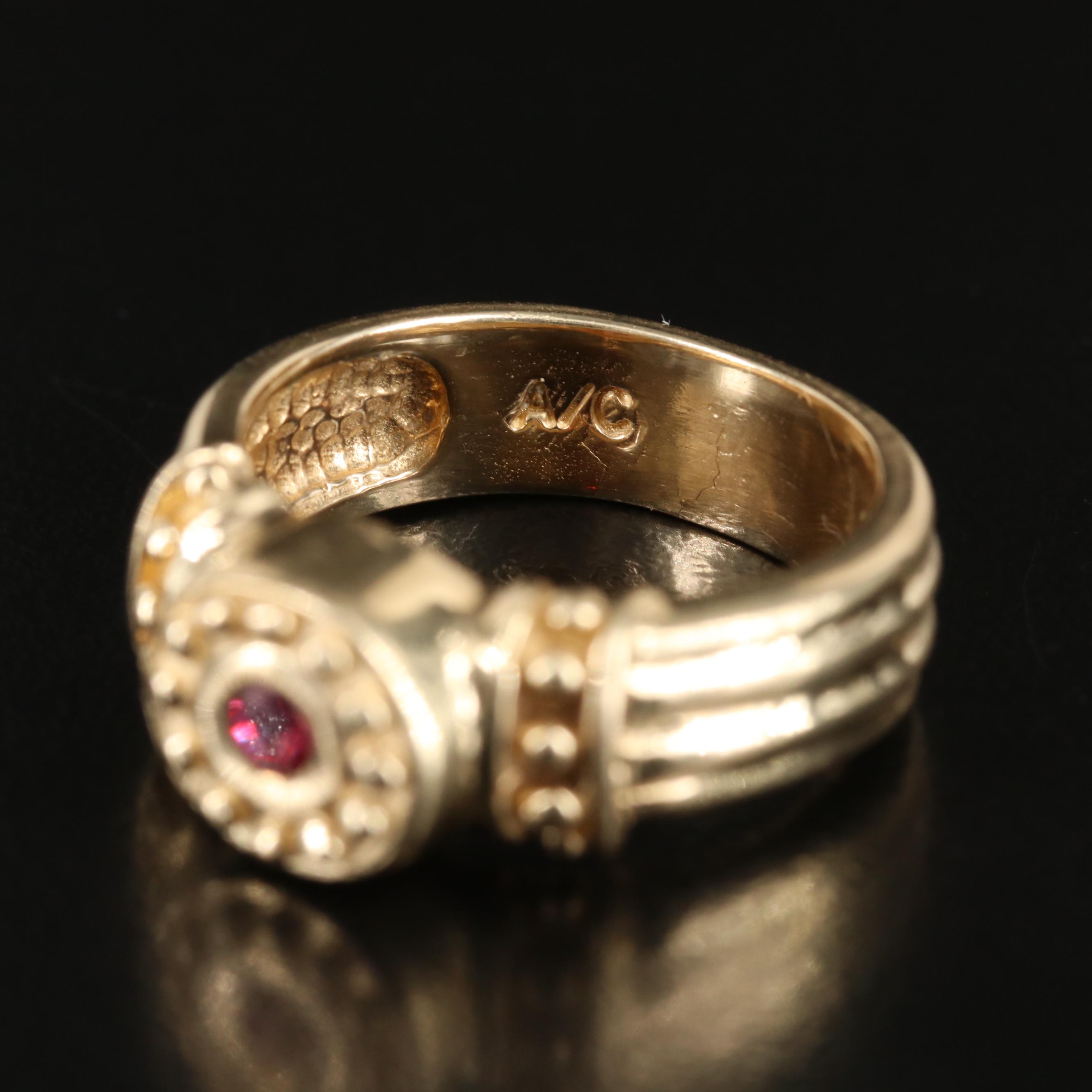 14K Ruby Ring