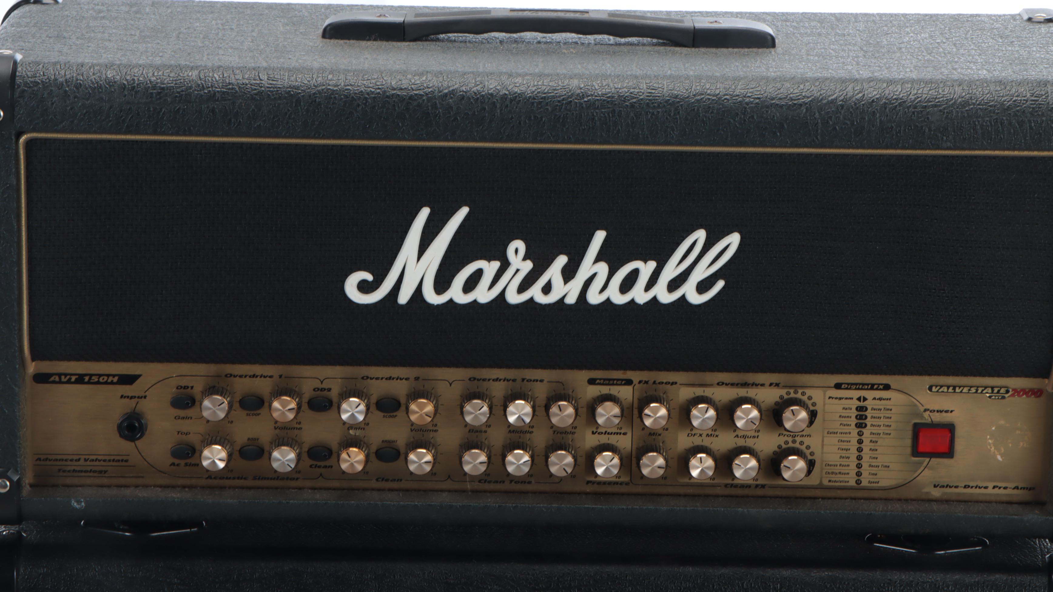 Marshall Advanced Valvestate 2000 Stage Amplifier & Pre-Amp