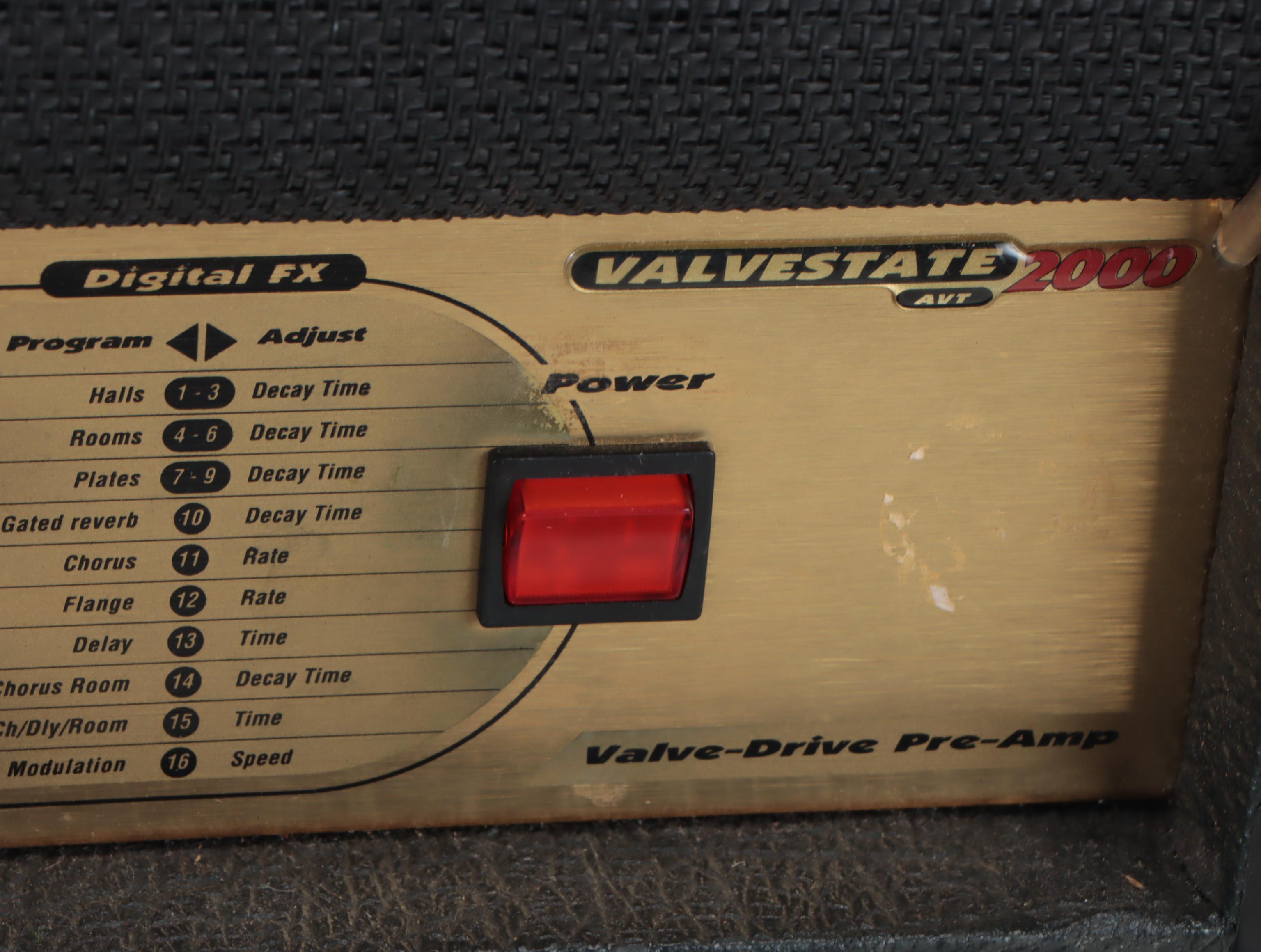 Marshall Advanced Valvestate 2000 Stage Amplifier & Pre-Amp