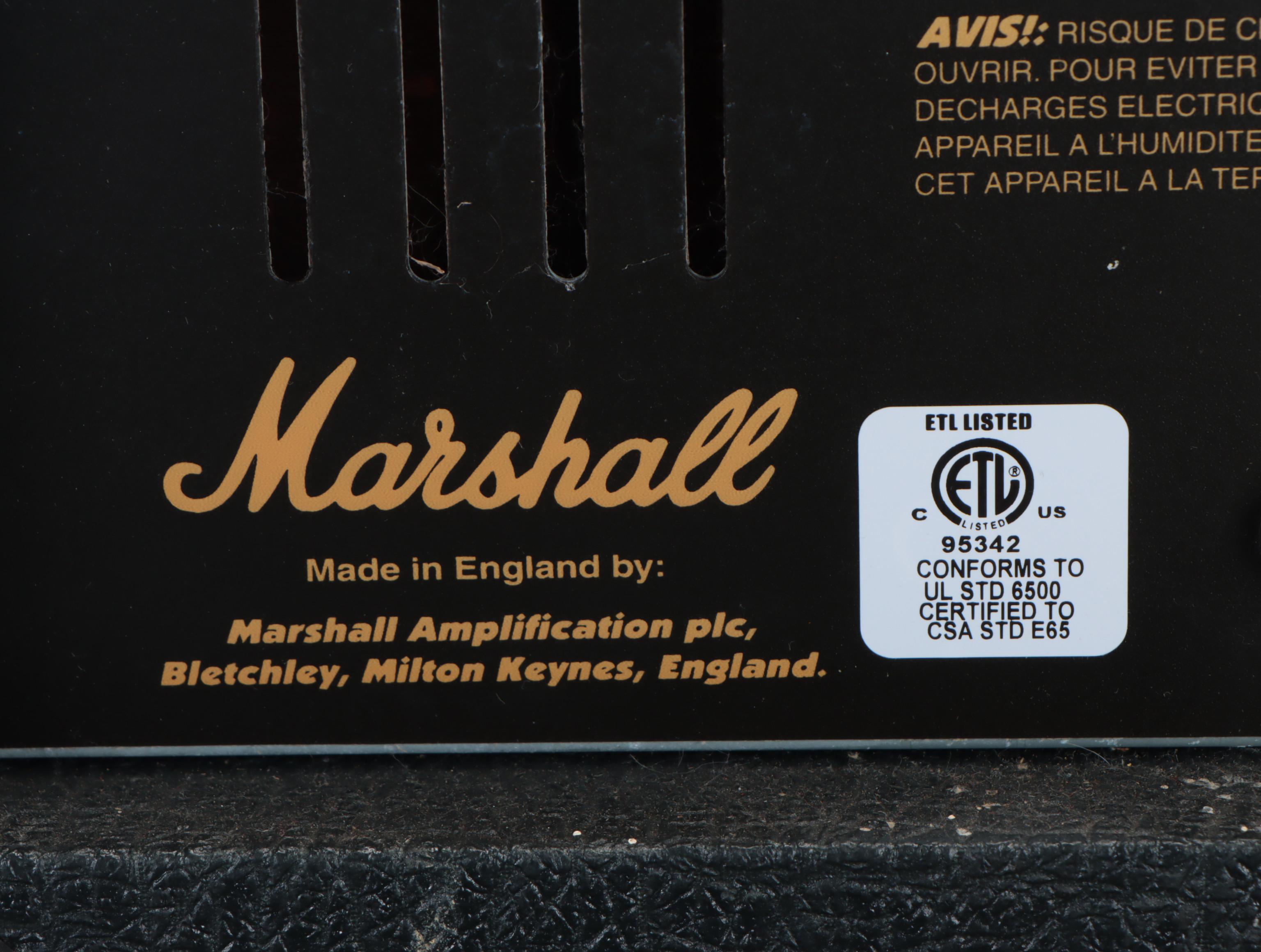 Marshall Advanced Valvestate 2000 Stage Amplifier & Pre-Amp