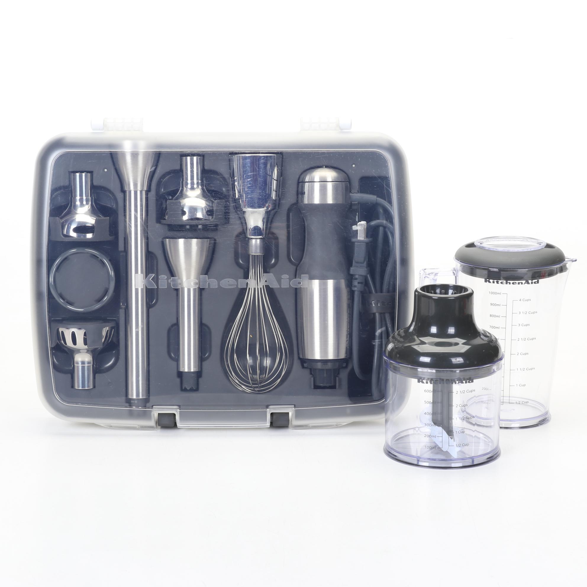 KitchenAid Hand Blender with Multiple Attachments