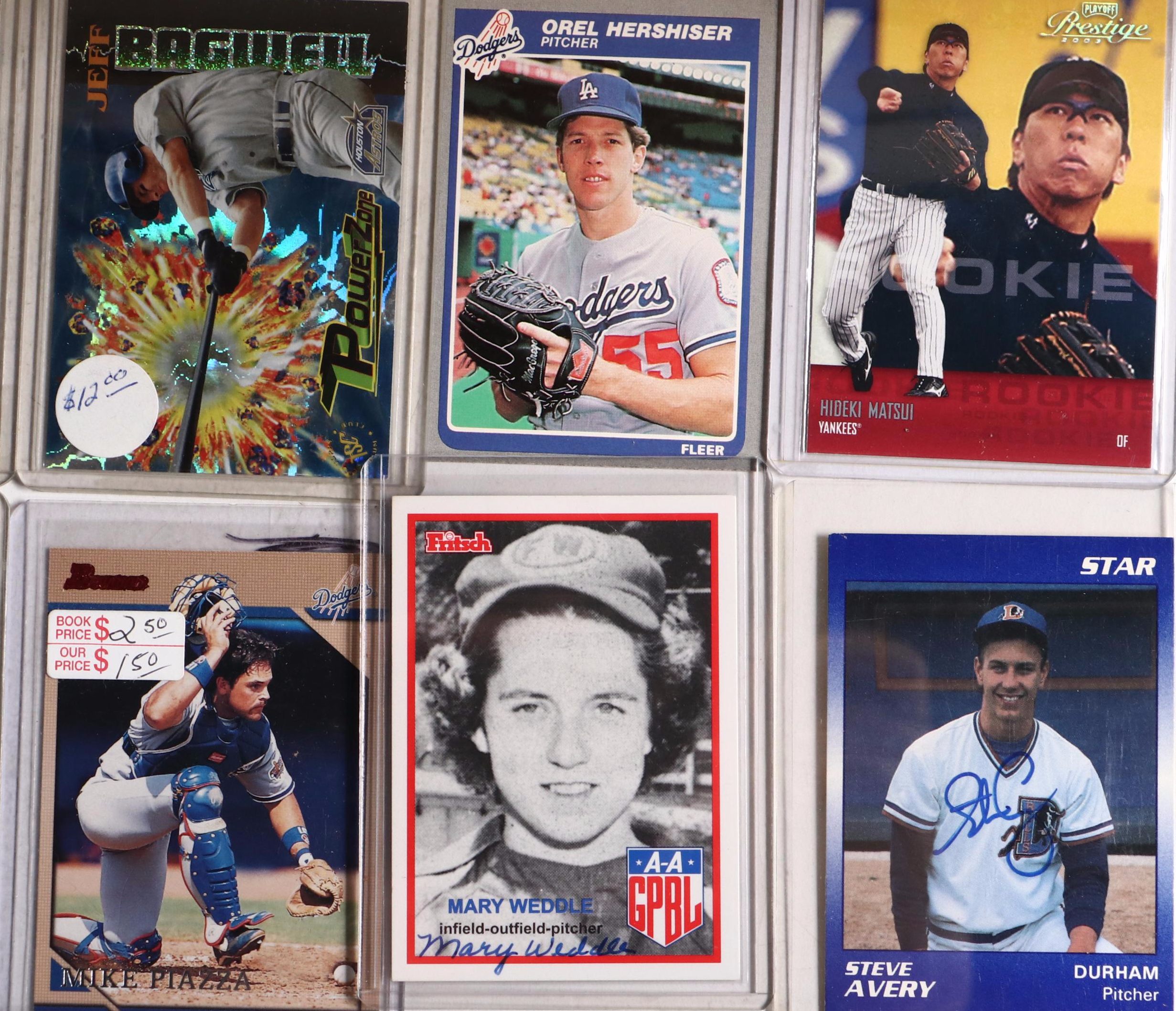 Fleer with Other Baseball Cards Featuring Frank Thomas, Tony Gwynn, and More
