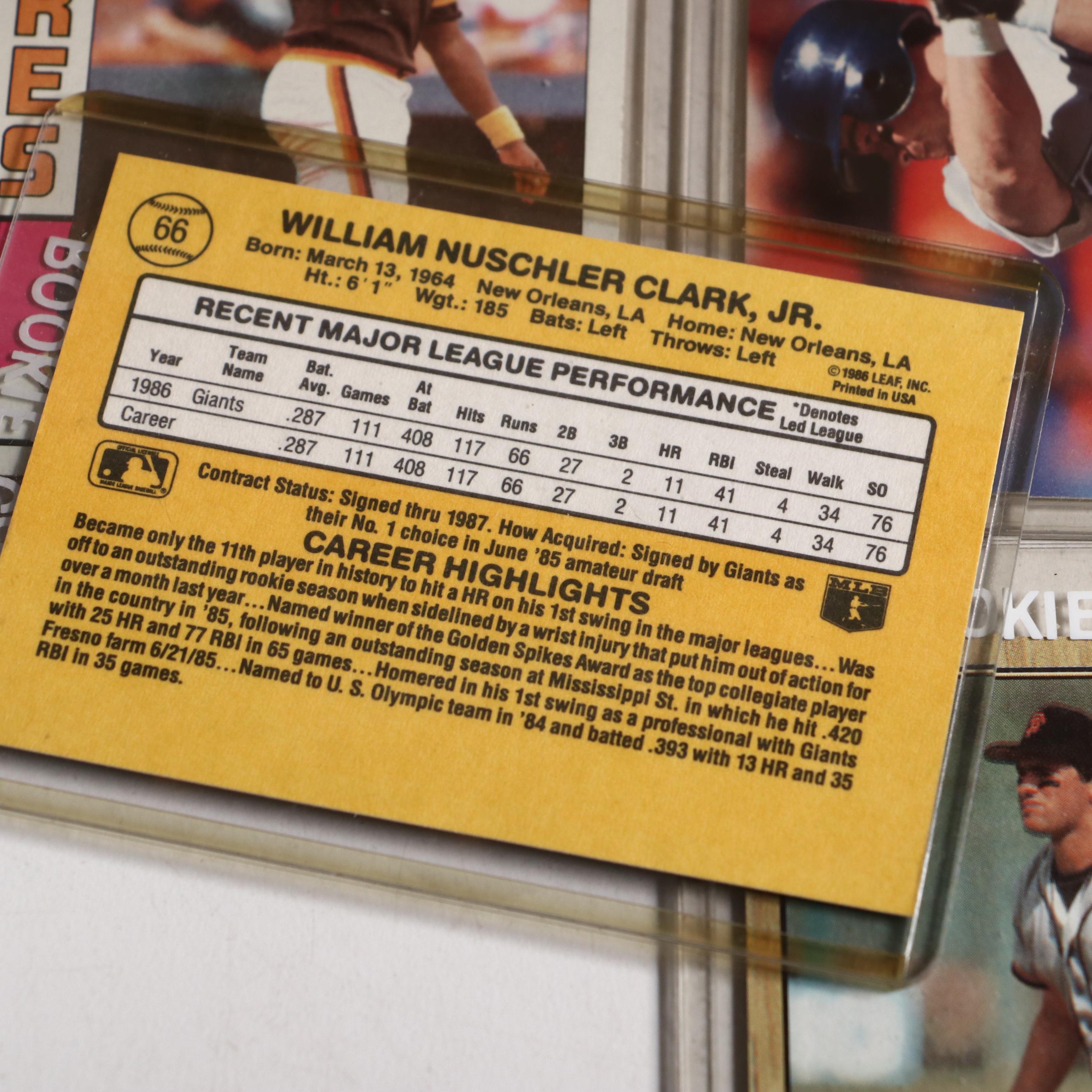 Fleer with Other Baseball Cards Featuring Frank Thomas, Tony Gwynn, and More