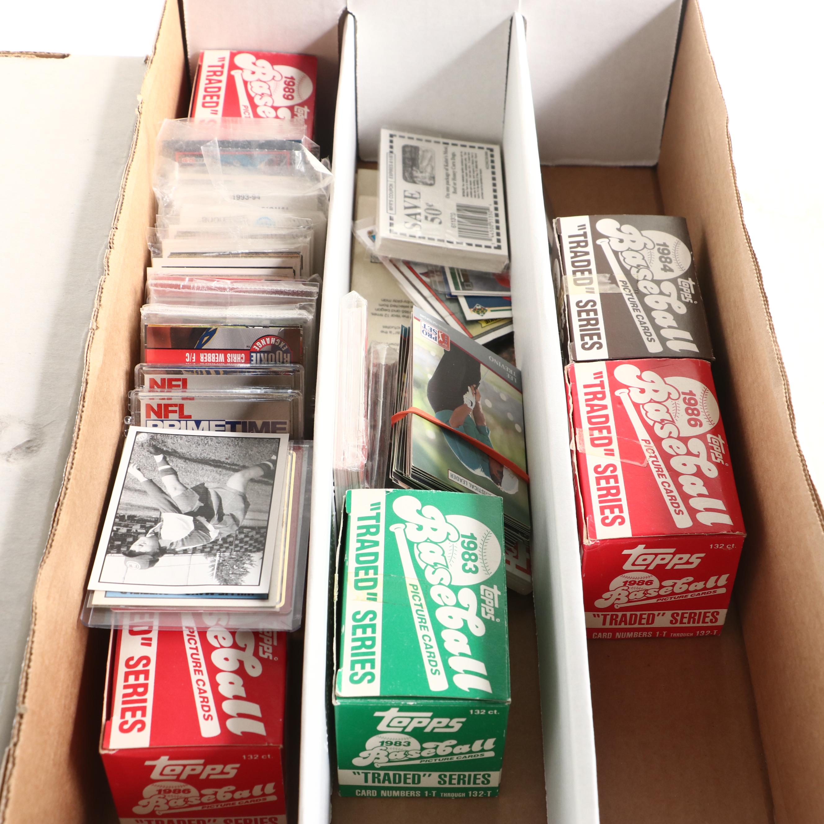 Fleer with Other Baseball Cards Featuring Frank Thomas, Tony Gwynn, and More