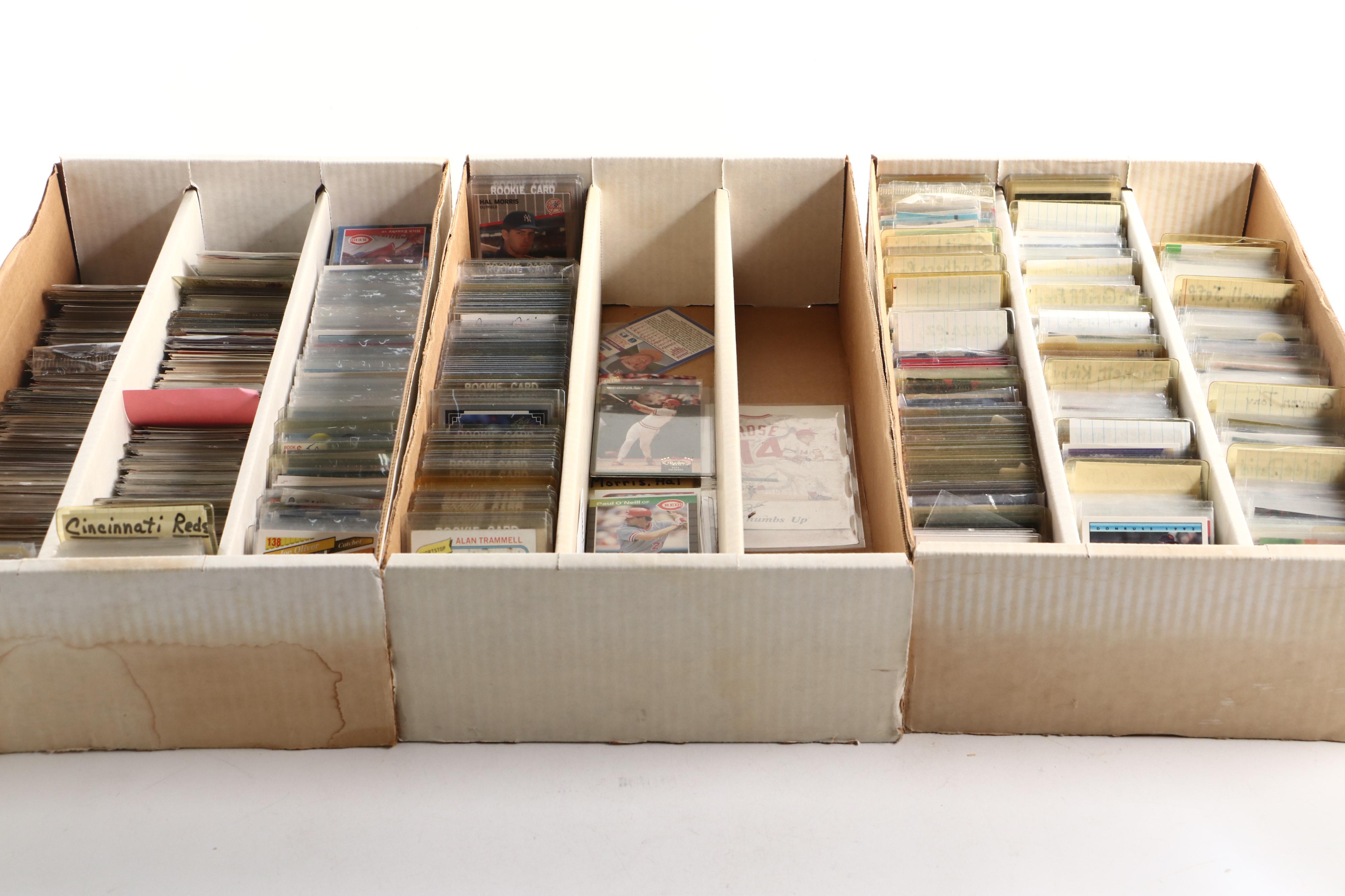 Fleer with Other Baseball Cards Featuring Frank Thomas, Tony Gwynn, and More