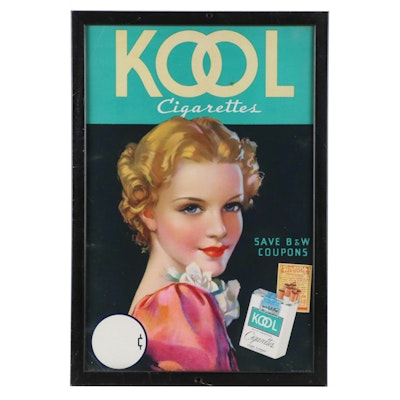 Kool Cigarettes Advertisement, Mid-20th Century