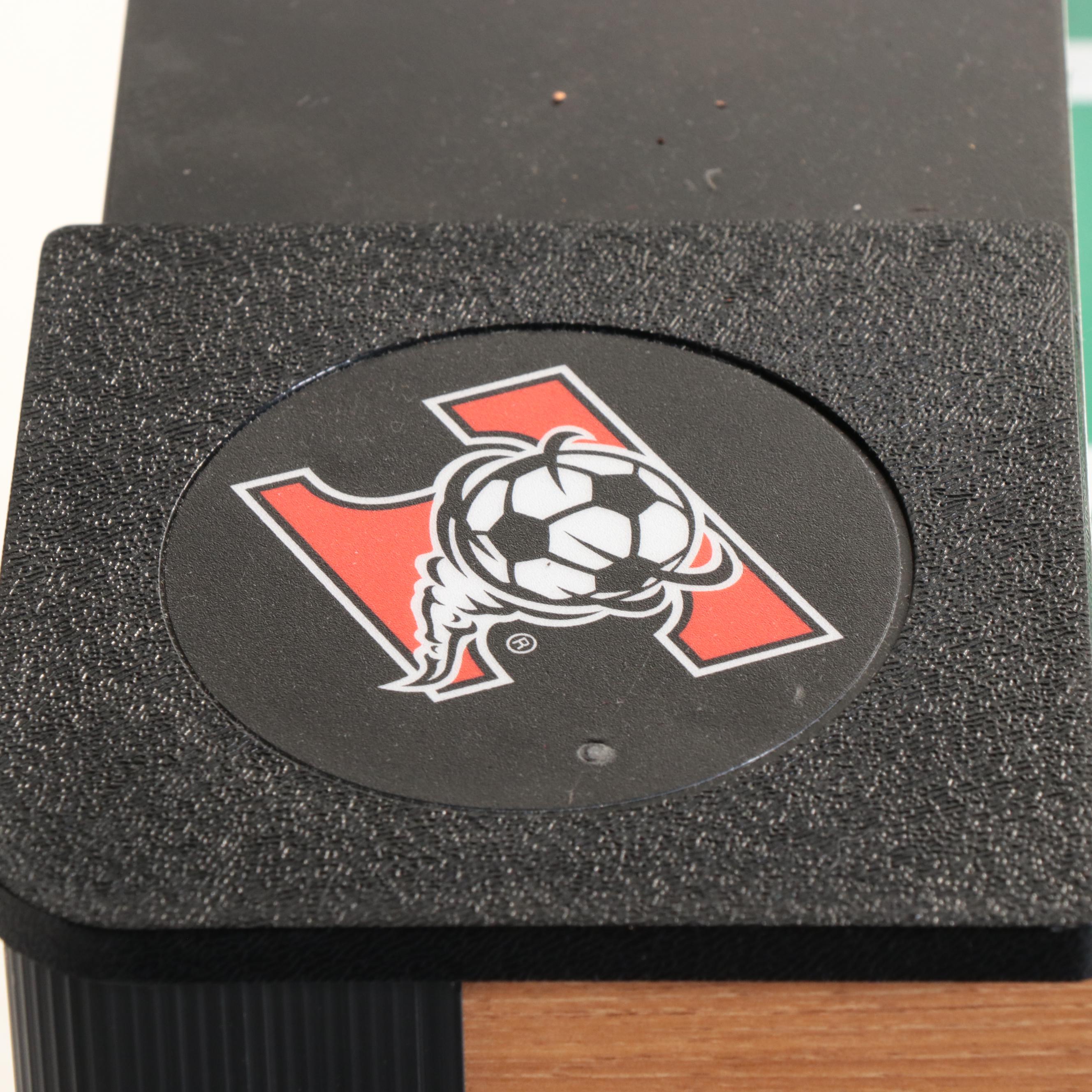 Tornado "Cyclone II" Oak-Grained and Black Laminate Foosball Table