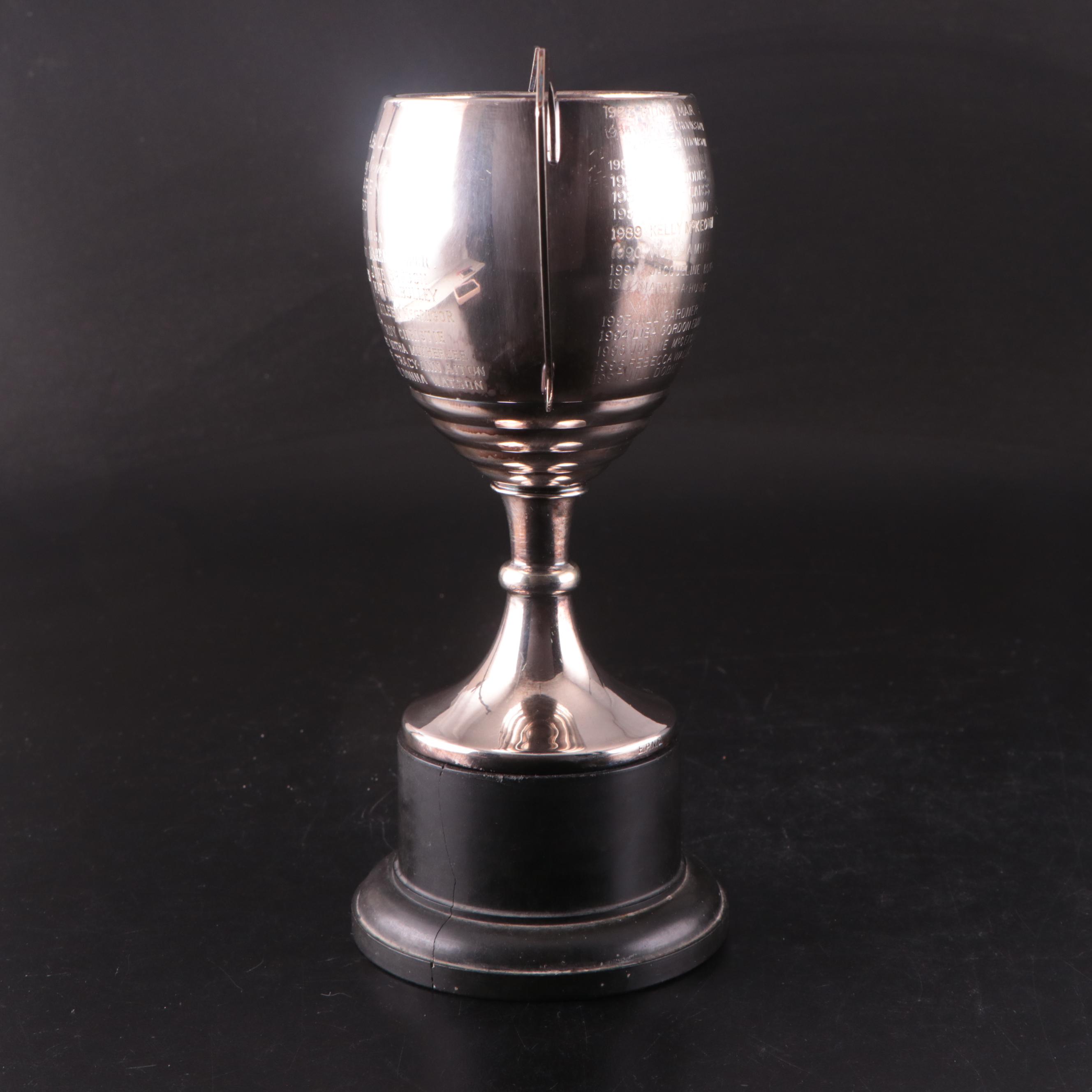 Art Deco Style Silver Plate Highland Games and Dancing Trophies