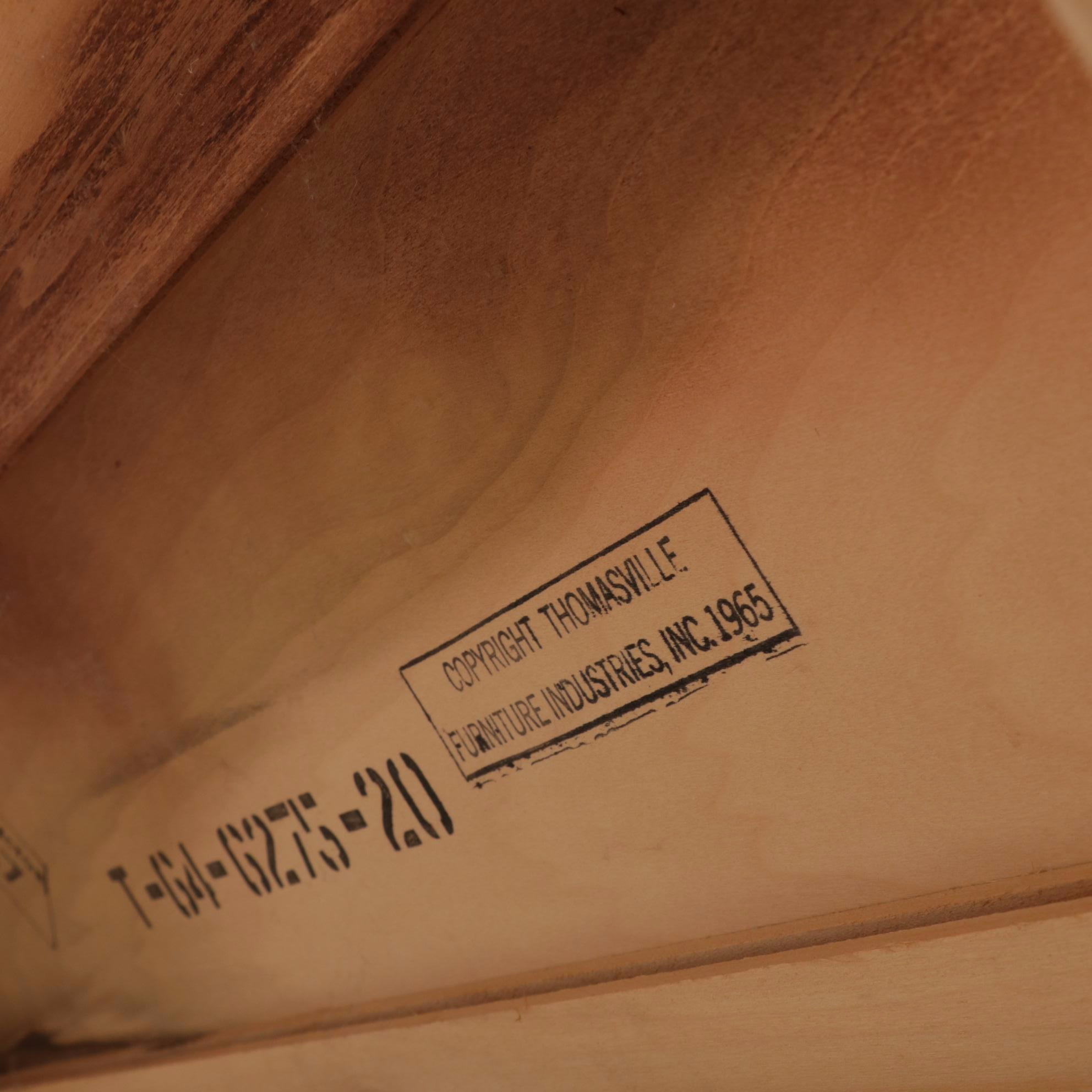 Thomasville Italian Neoclassical Style Walnut Console Cabinet, 1960s