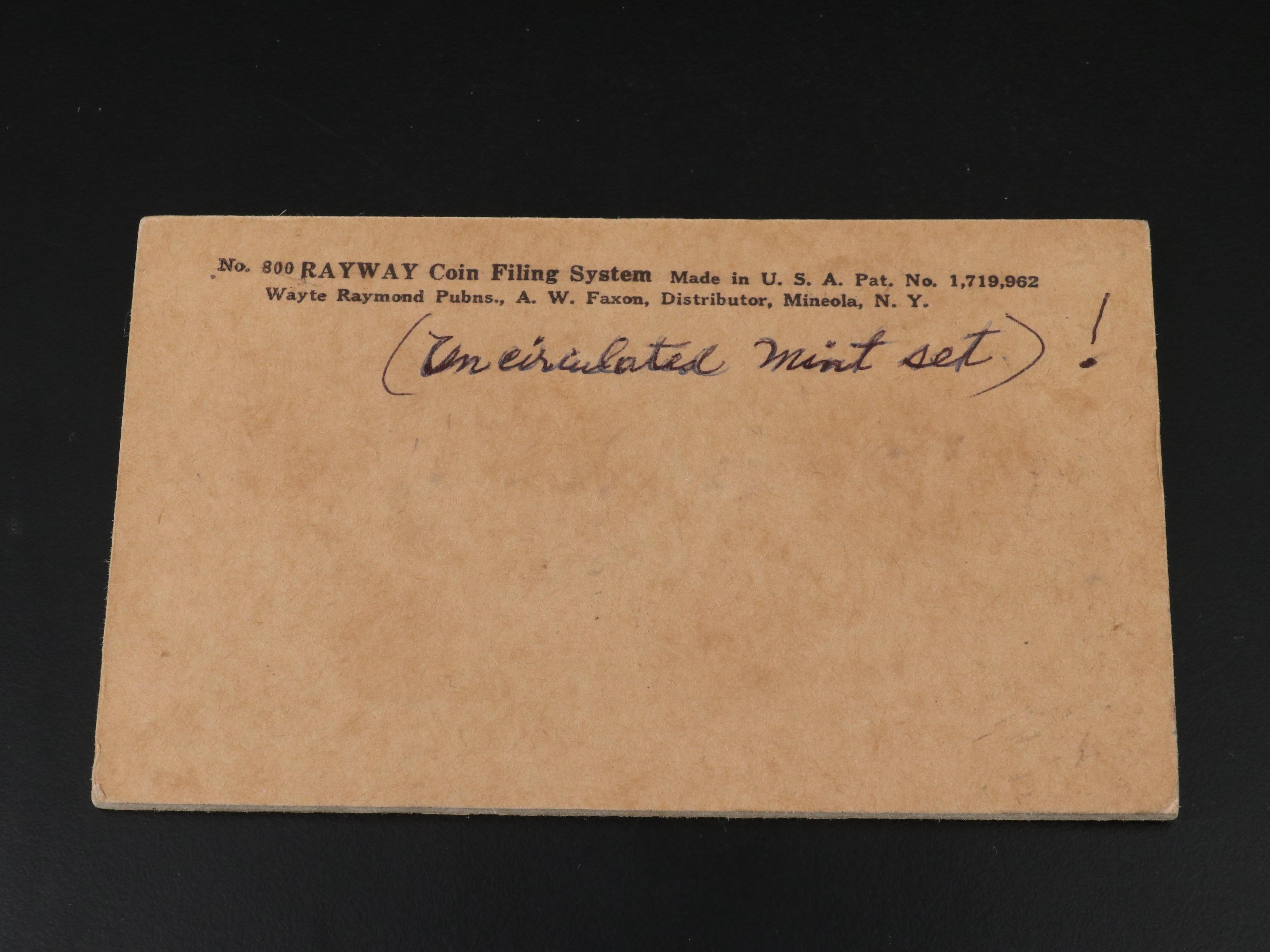 1915 Indian Head $5 Gold Half Eagle and a 1961 Silver Uncirculated Set