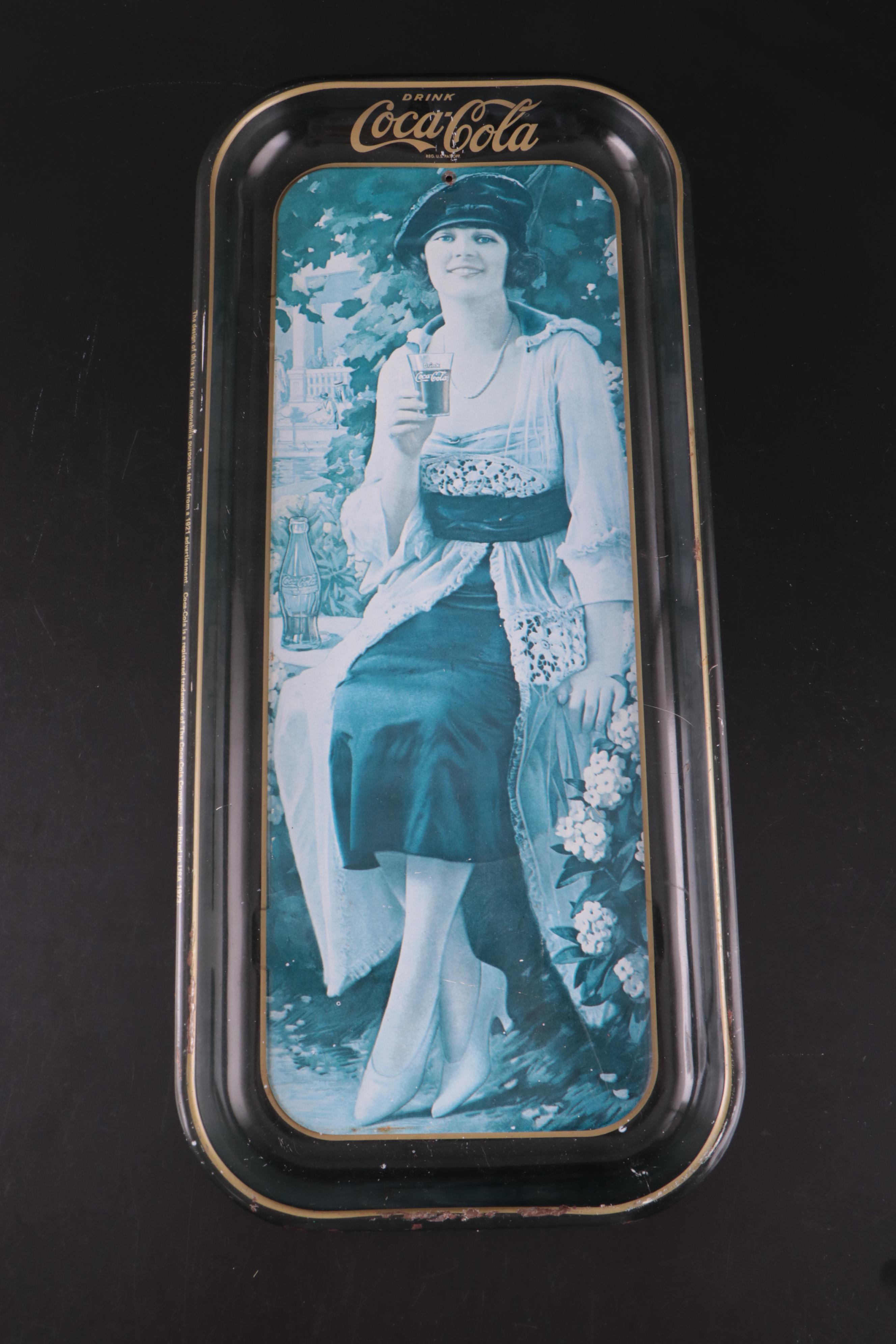 Glass Decanters with Acrylic and Metal Serving Trays