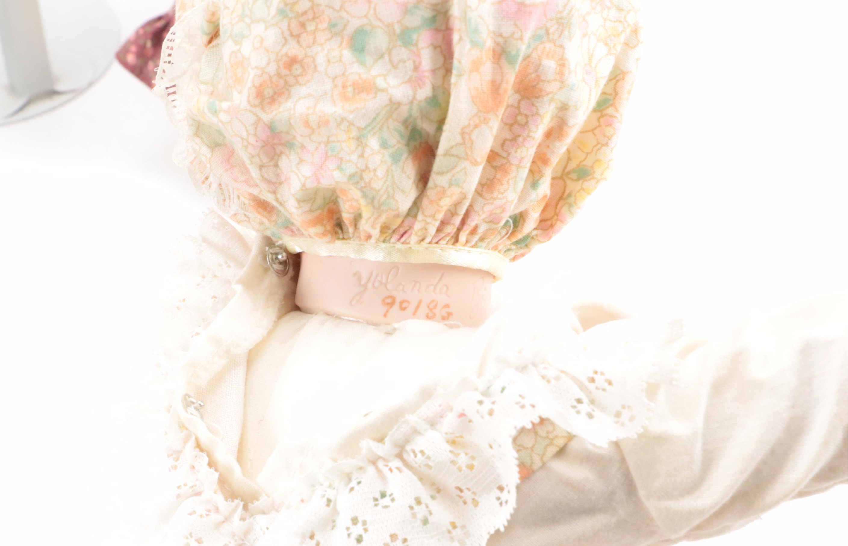 "Jessica" and Other Yolanda Bello for Ashton Drake and Other Dolls and Wagon