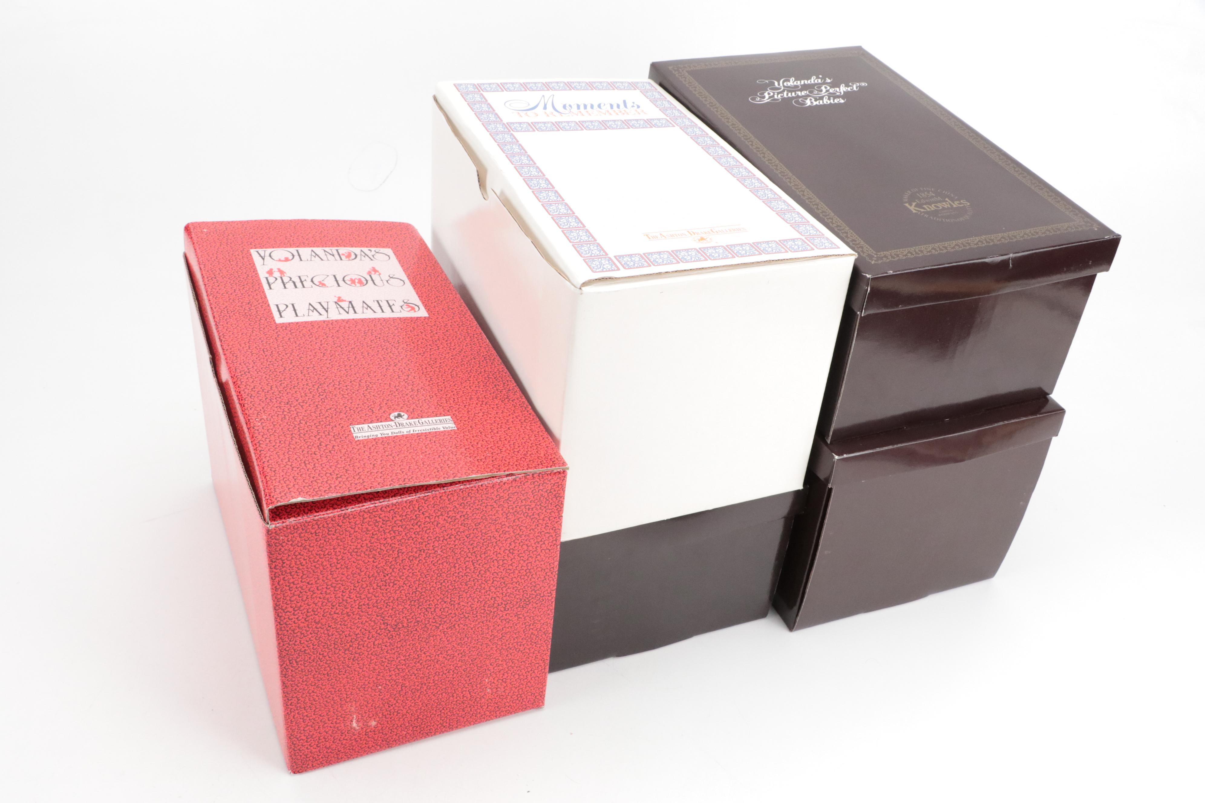 "Jessica" and Other Yolanda Bello for Ashton Drake and Other Dolls and Wagon