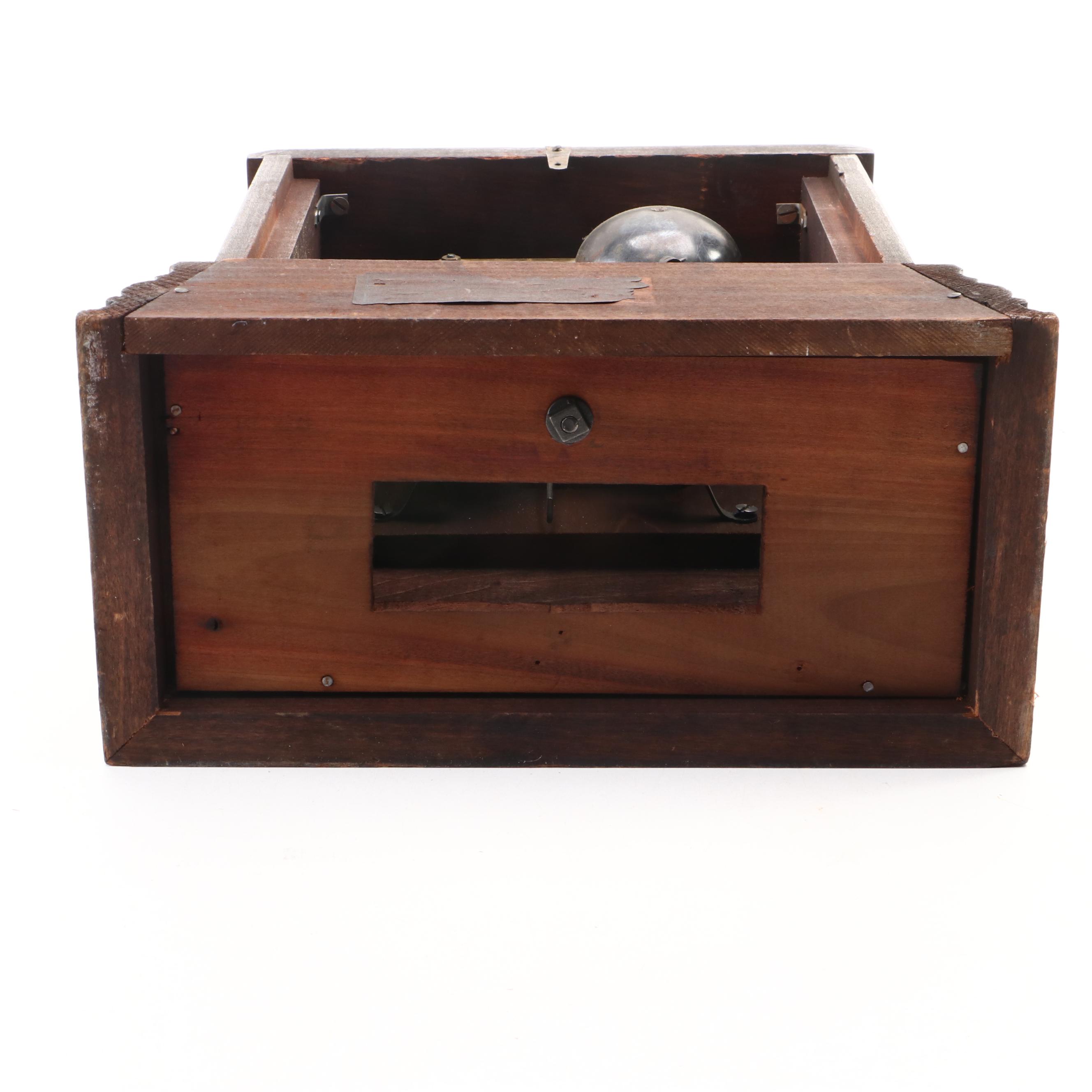 Ingraham Wooden Mantel Clock, Early 20th Century