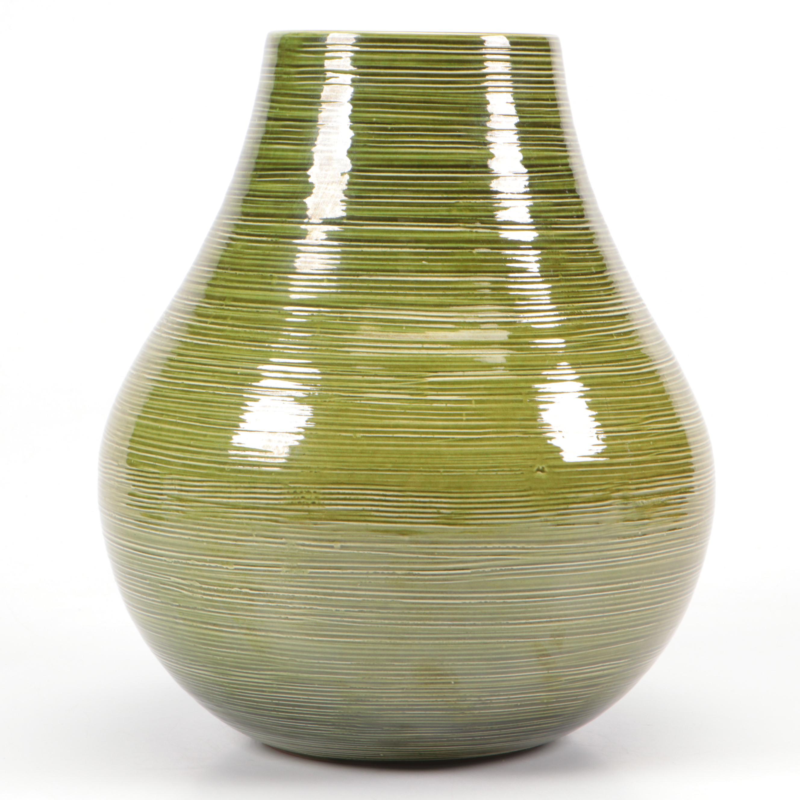 Certified International "Embassy Green" Dinnerware and Other Ceramic Vase